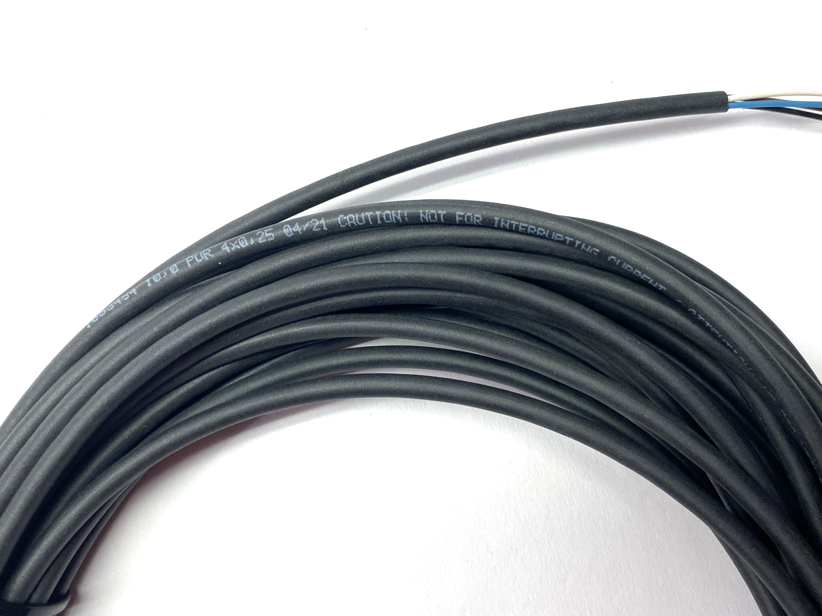 Phoenix Contact SAC-4P-10,0-PUR/M 8FS Single Ended Cordset M8 4-Pin 10m 1683484 - New – Open box - Maverick Industrial Sales