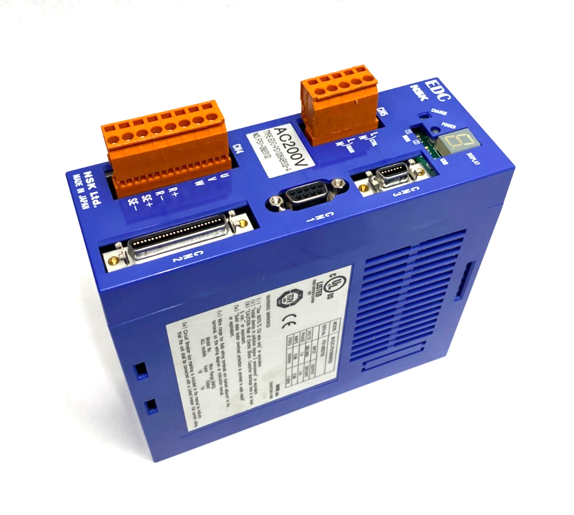 M-EDC-PS1006AB502 | NSK Servo Drive 200-240V 1Ph Input, 200-240V 3Ph Output - Used - Maverick Industrial Sales