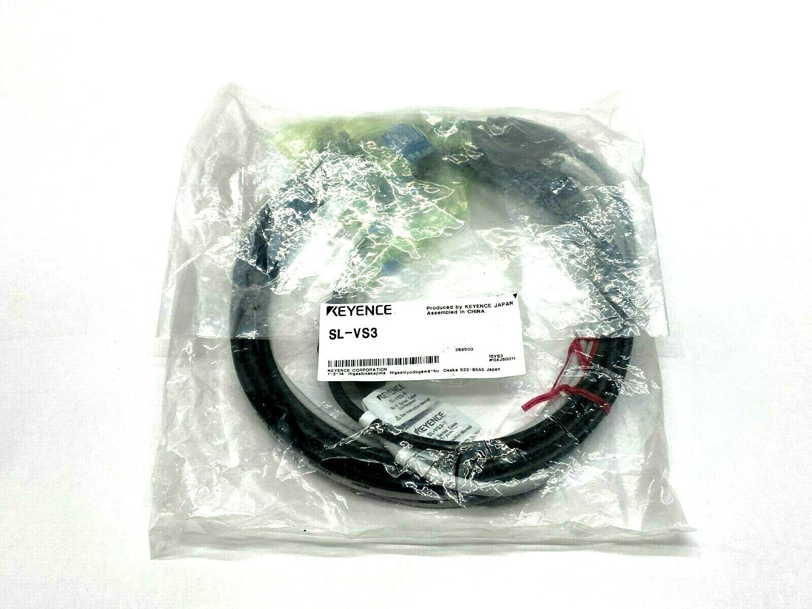 Keyence SL-VS3 Light Curtain Cable Set, SL-VS3-T Transmitter SL-VS3-R Receiver - Maverick Industrial Sales