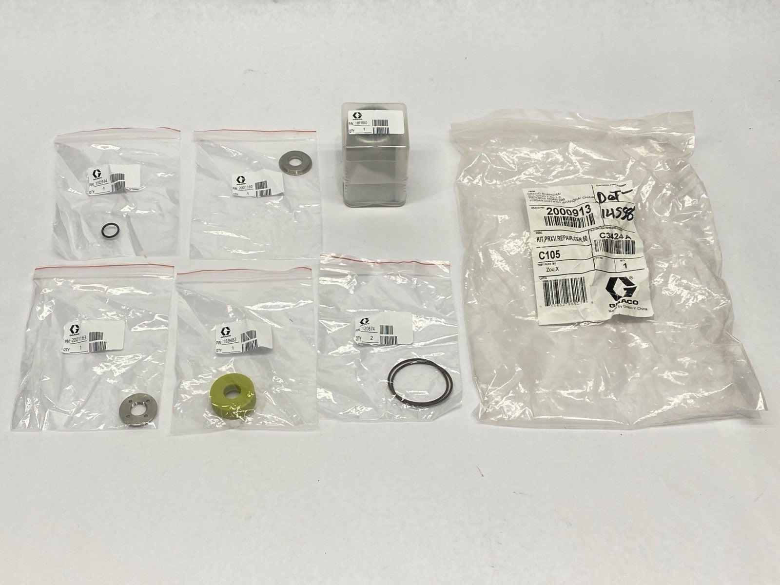 Graco 2000913 PR-Xv Metering Repair Kit CER 50CC - New - Maverick Industrial Sales
