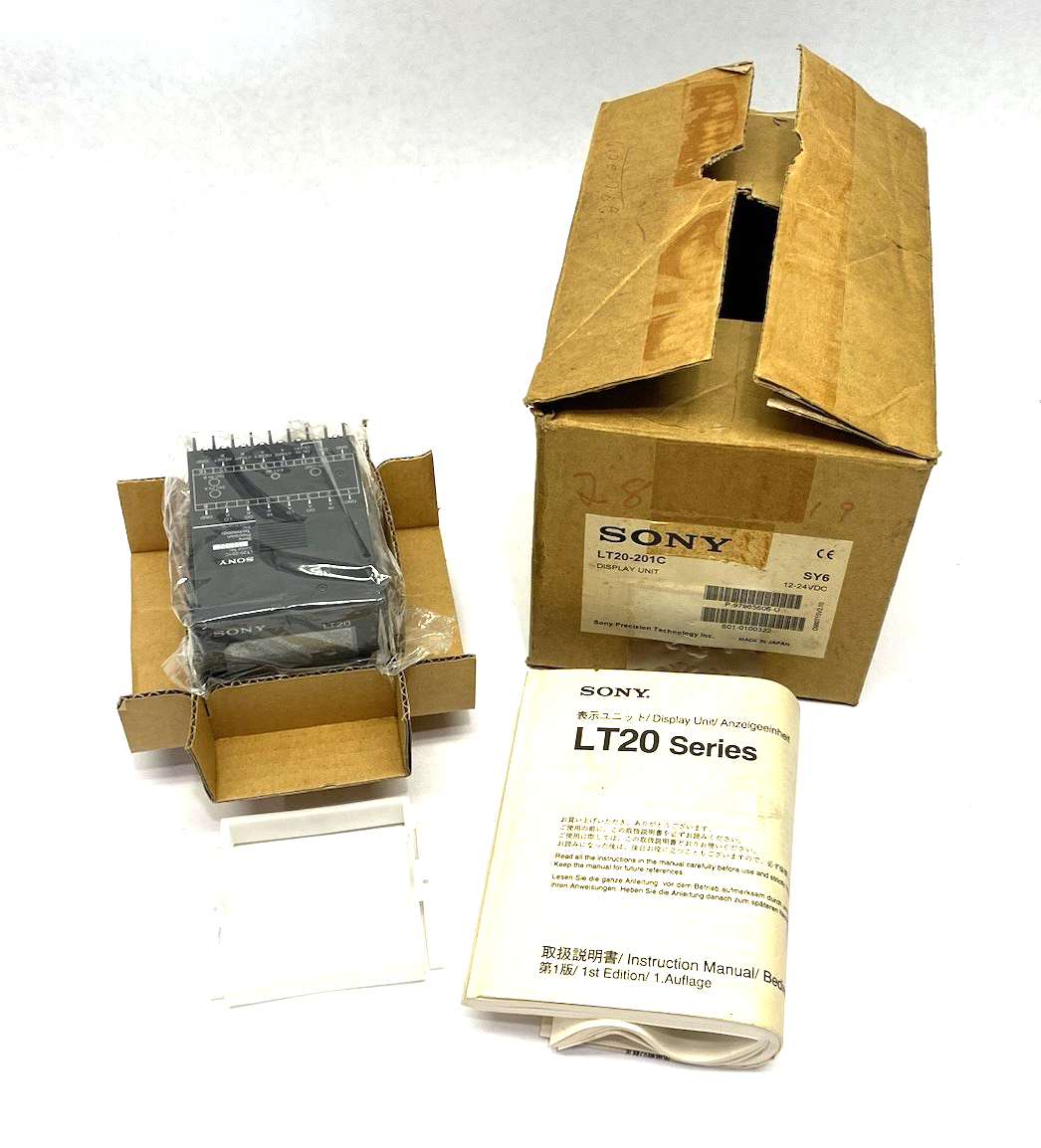 LT20-201C | Sony Magnescale 2-Axis Digital Display with Go/No Go output - New Other - Maverick Industrial Sales