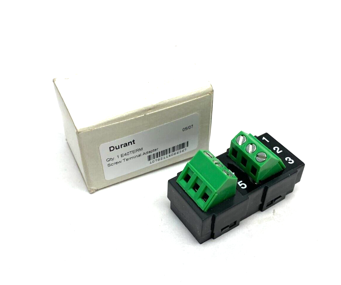 Eaton Durant E40TERM Screw Terminal Adapter Module - New – Open box - Maverick Industrial Sales