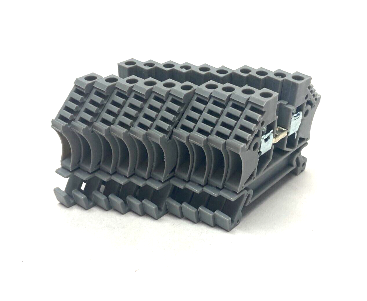 43408 | Morsettitalia Euro 2.5 Terminal Block 5mm Gray LOT OF 10- Used - Maverick Industrial Sales