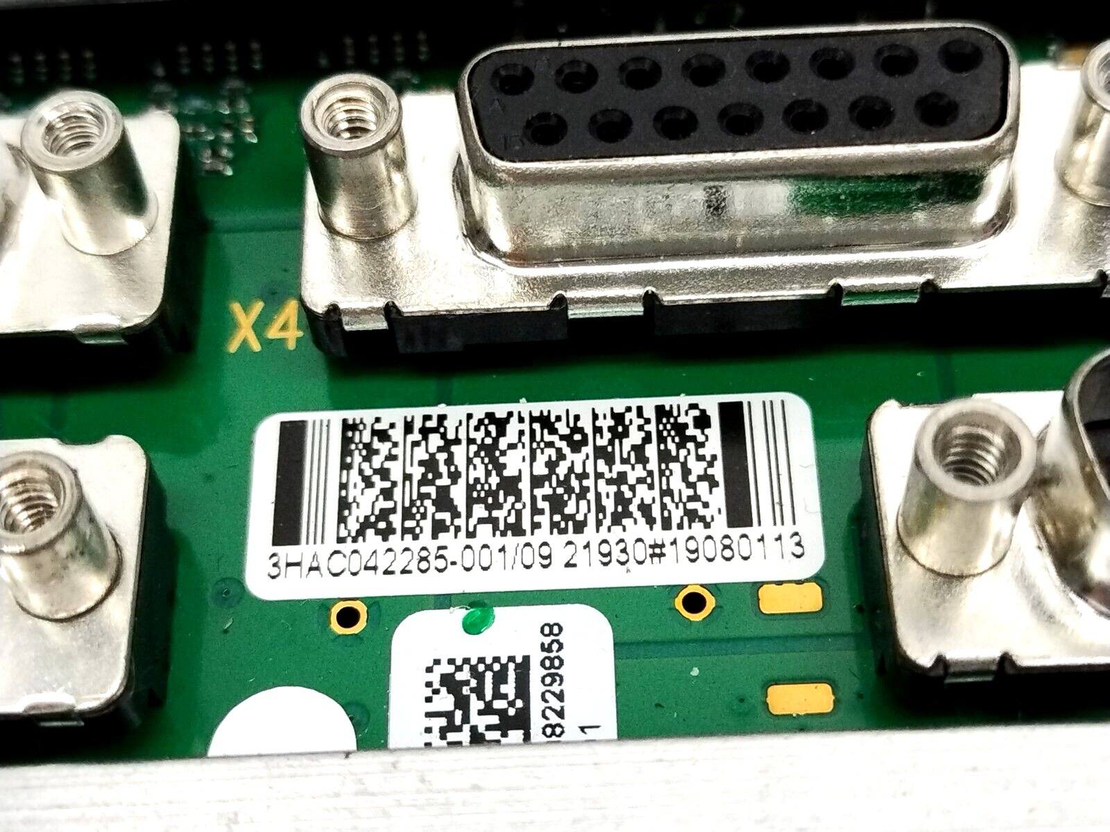 3HAC044168-001/07, 3HAC042285-001/09, 3HAC044168-001 | ABB 3HAC044168-001/07 Serial Measurement Board 3HAC042285-001/09 - For parts or not working - Maverick Industrial Sales