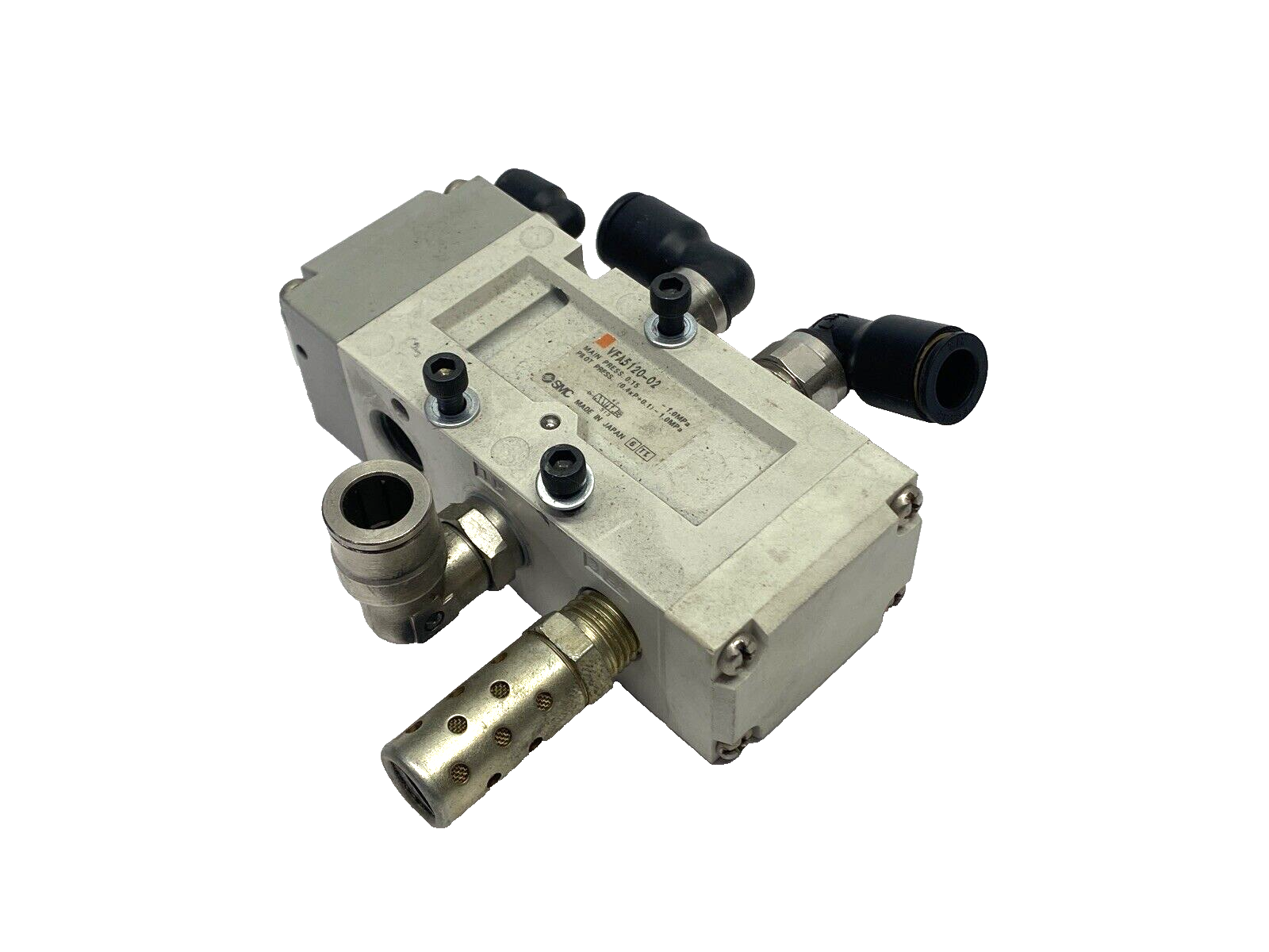 SMC VFA5120-02 Pneumatic Valve 5-Port 1/4" Port Size - Maverick Industrial Sales