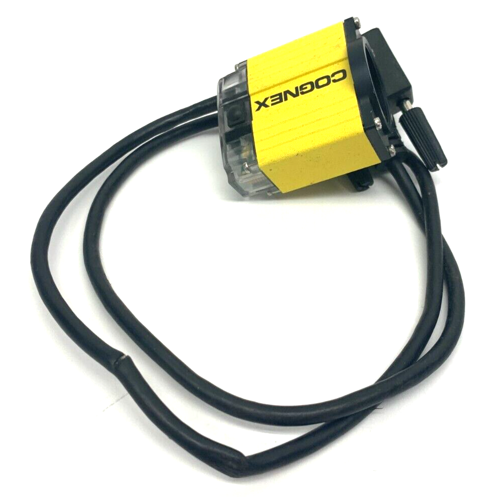 Cognex 808-0009-1R Rev. A Barcode Reader DMR-100Q-00 CHECK CABLE - Used - Maverick Industrial Sales
