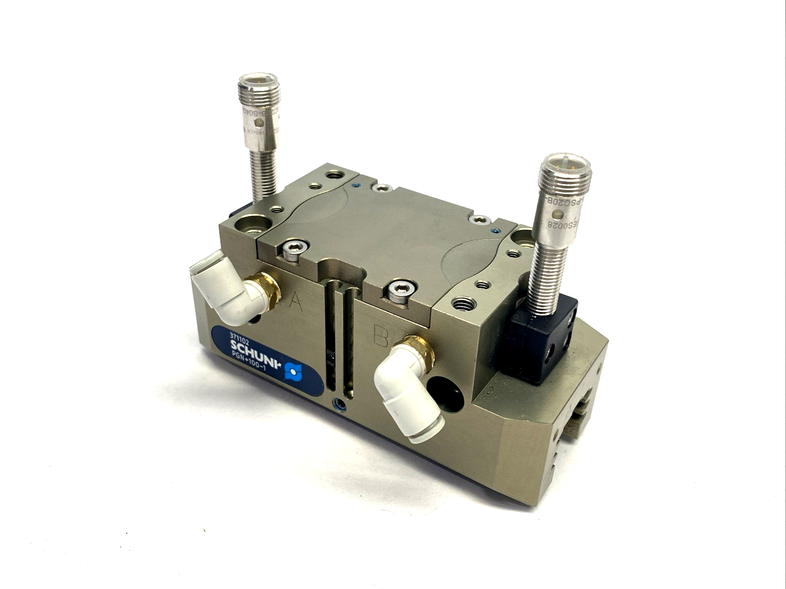 Schunk PGN+100-1 Universal Gripper 10mm Stroke Per Jaw PGN-plus 100-1, 371102 - Maverick Industrial Sales