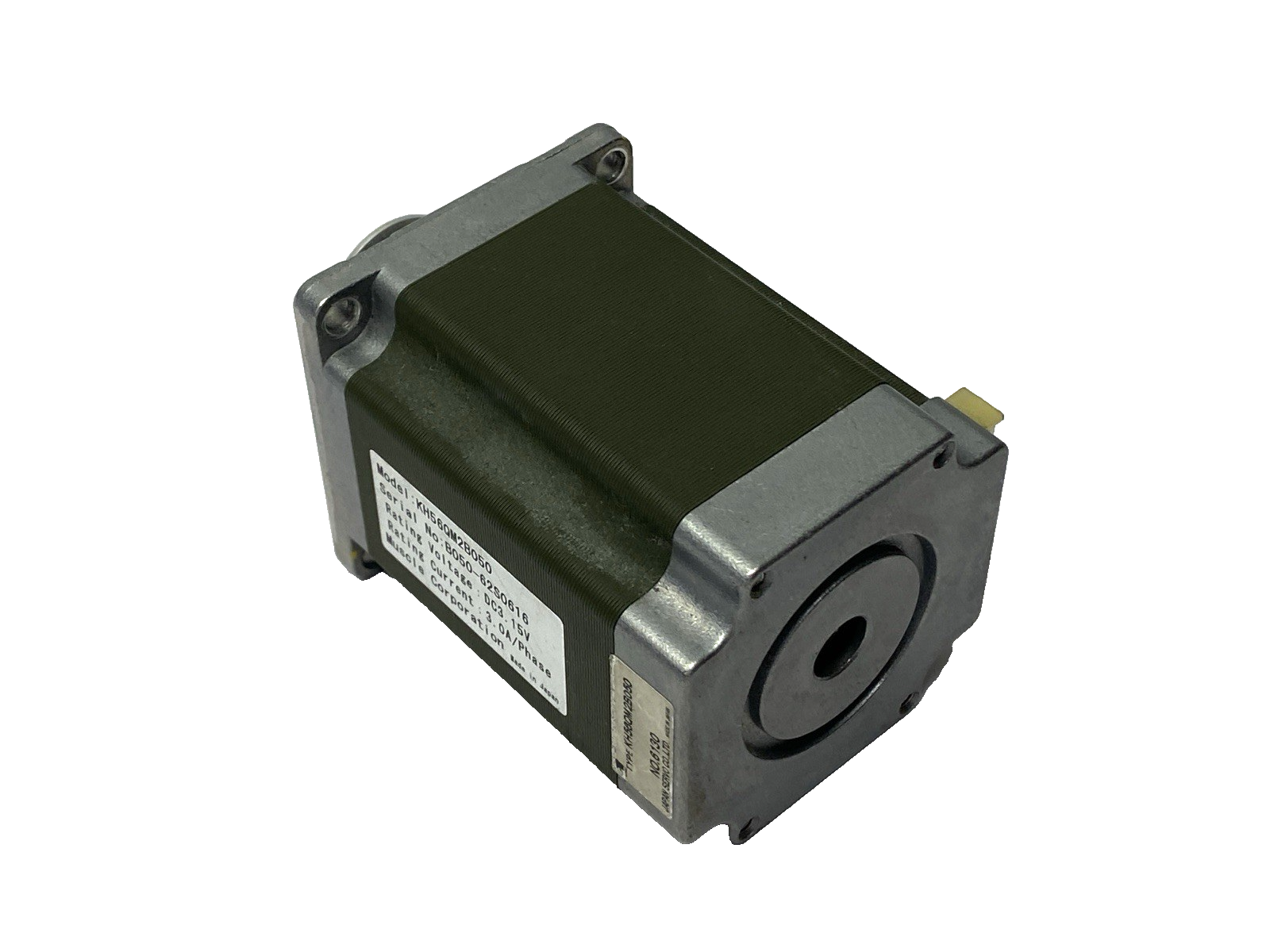 Japan Servo KH56QM2B050 Hybrid Stepping Motor 15V - For parts or not working - Maverick Industrial Sales
