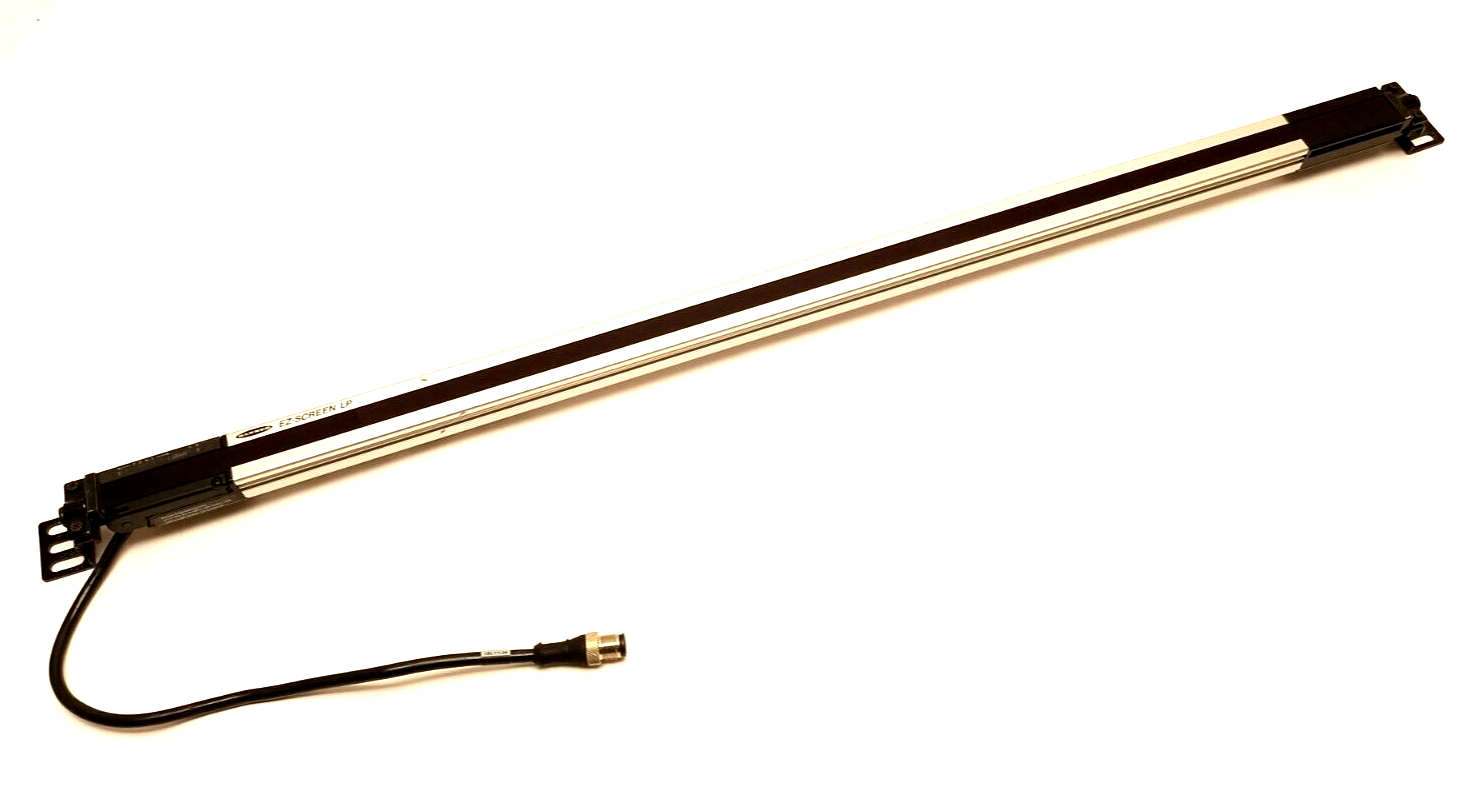 SLPE14-690AP8, SLPR14-690AP8, 83911, 83863 | Banner SLPE14-690AP8 & SLPR14-690AP8 Safety Light Curtain Set 690mm DAMAGED CORD - Used - Maverick Industrial Sales