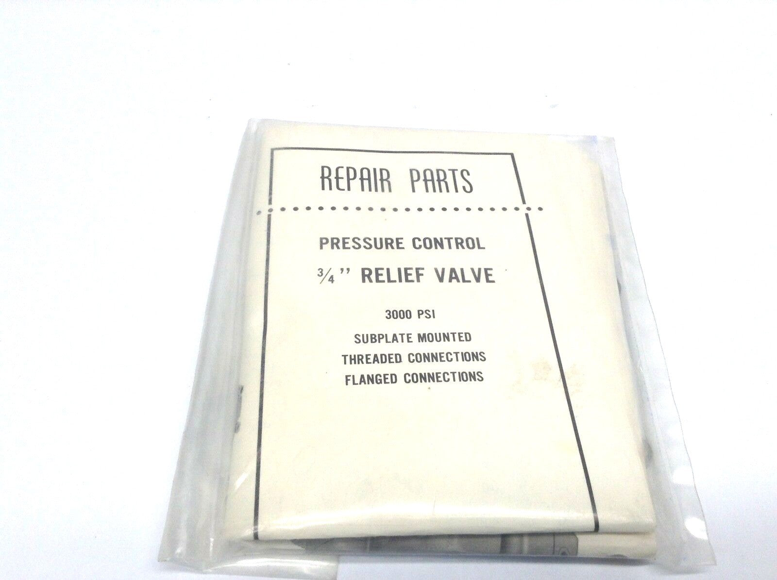8W14659 | Racine 3/4" Pressure Control Relief Valve Seal Kit - New Other - Maverick Industrial Sales