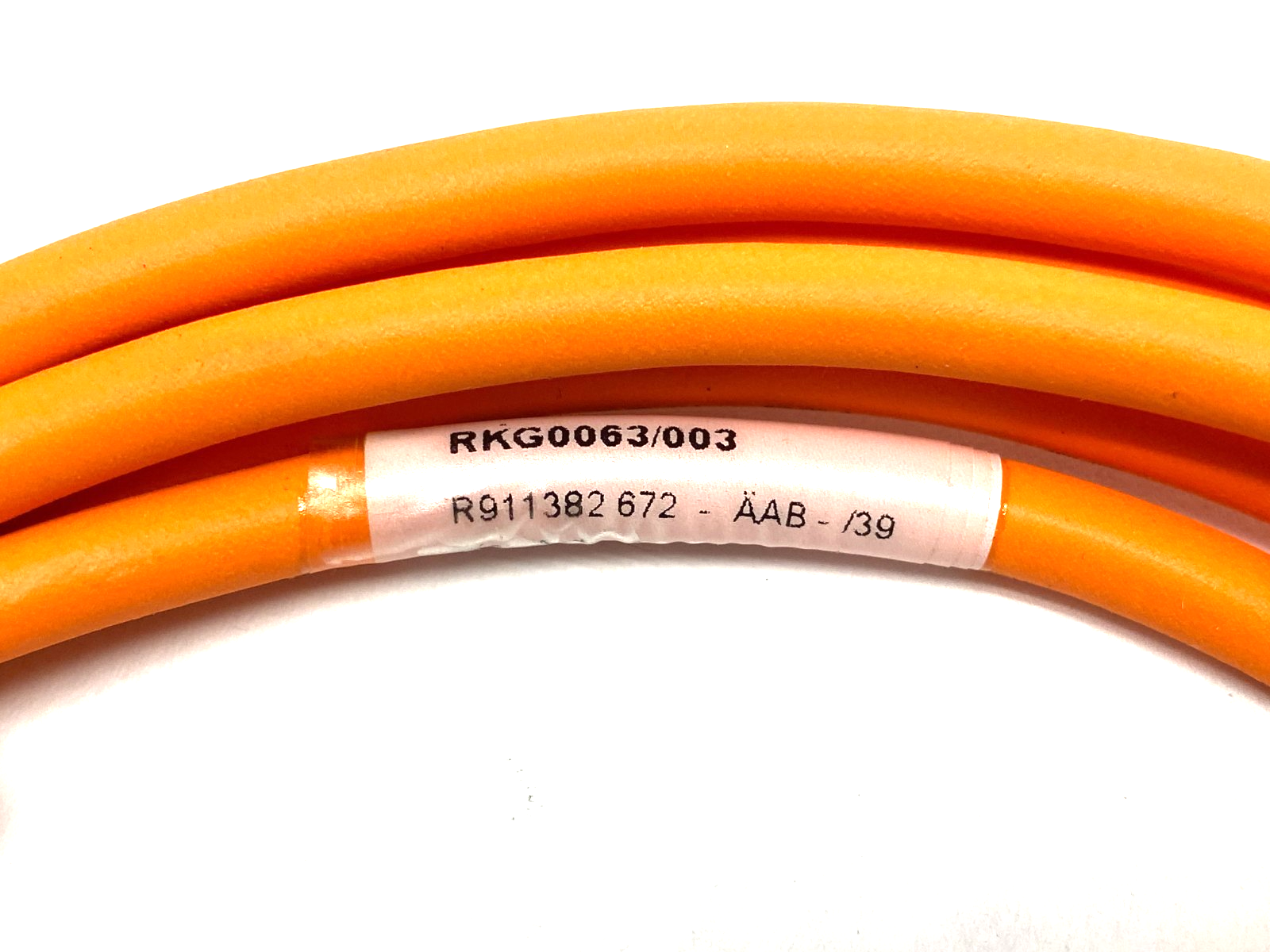 Bosch Rexroth R911382672 Servo Power Cable 3m Length RKG0063/003,0 - Maverick Industrial Sales