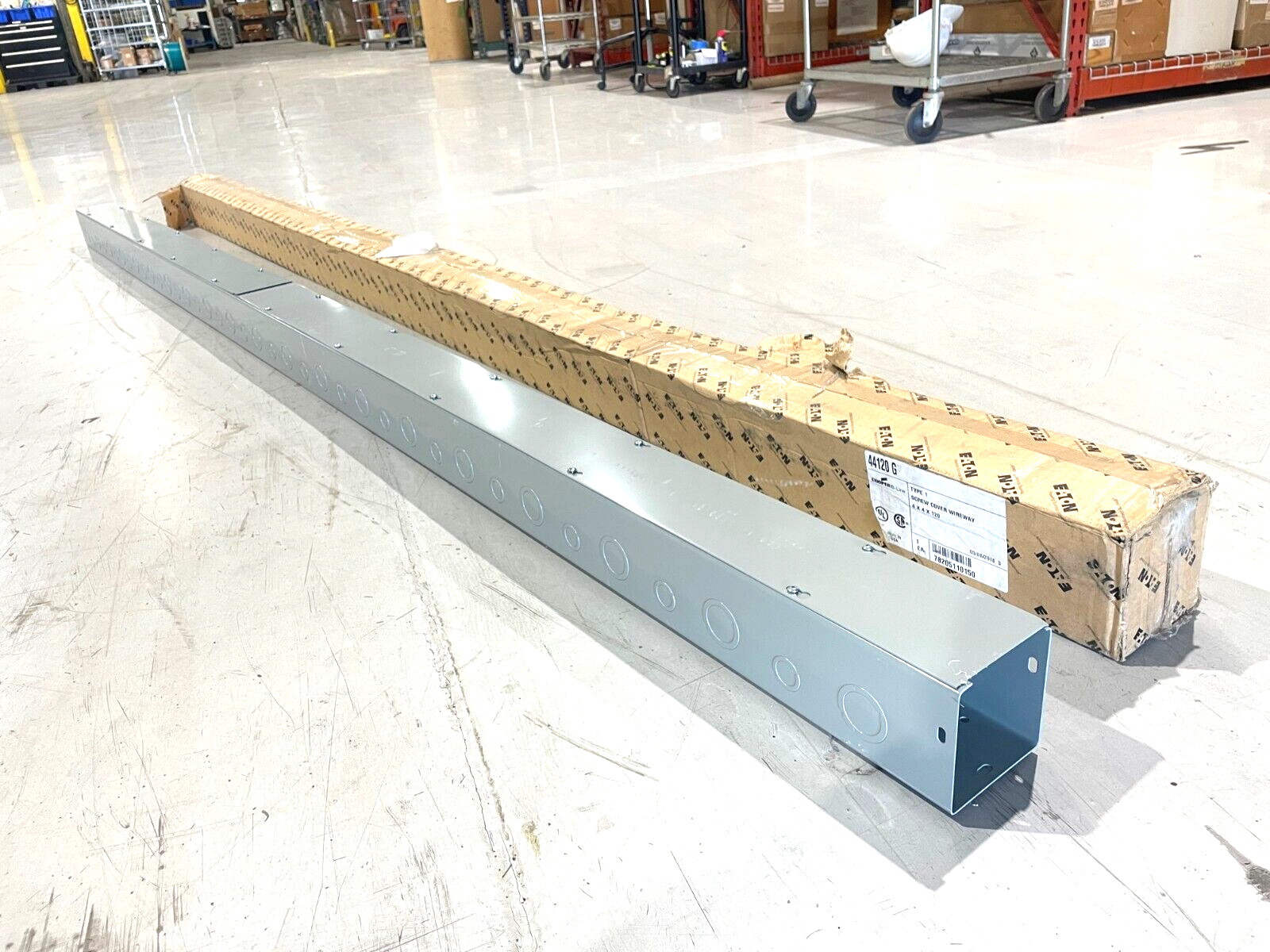 Cooper B-Line 44120 G Wireway, 120"L x 4"W x 4"H, Eaton - Maverick Industrial Sales