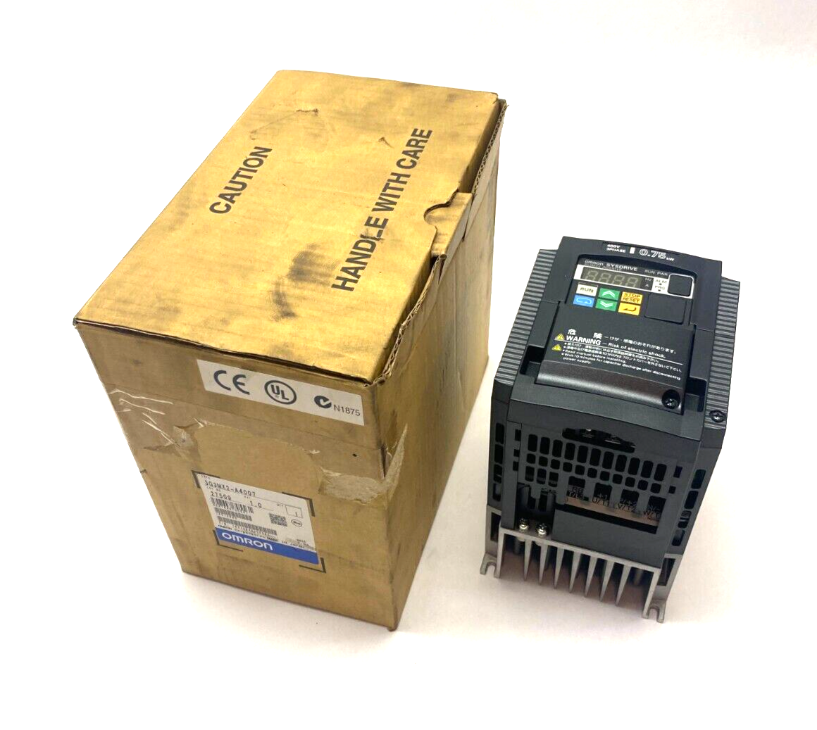Omron 3G3MX2-A4007 SYSDRIVE Inverter Drive 3-Phase 400V - New – Open box - Maverick Industrial Sales