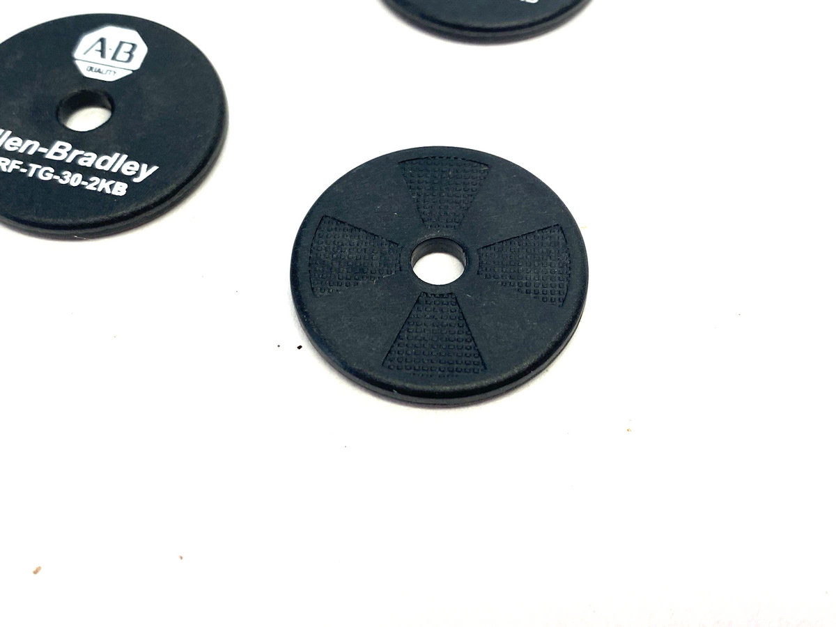 56RF-TG-30-2KB | Allen Bradley Ser. B 30mm Disc RFID Tag 2K Byte Memory PKG OF 12- New – Open box - Maverick Industrial Sales