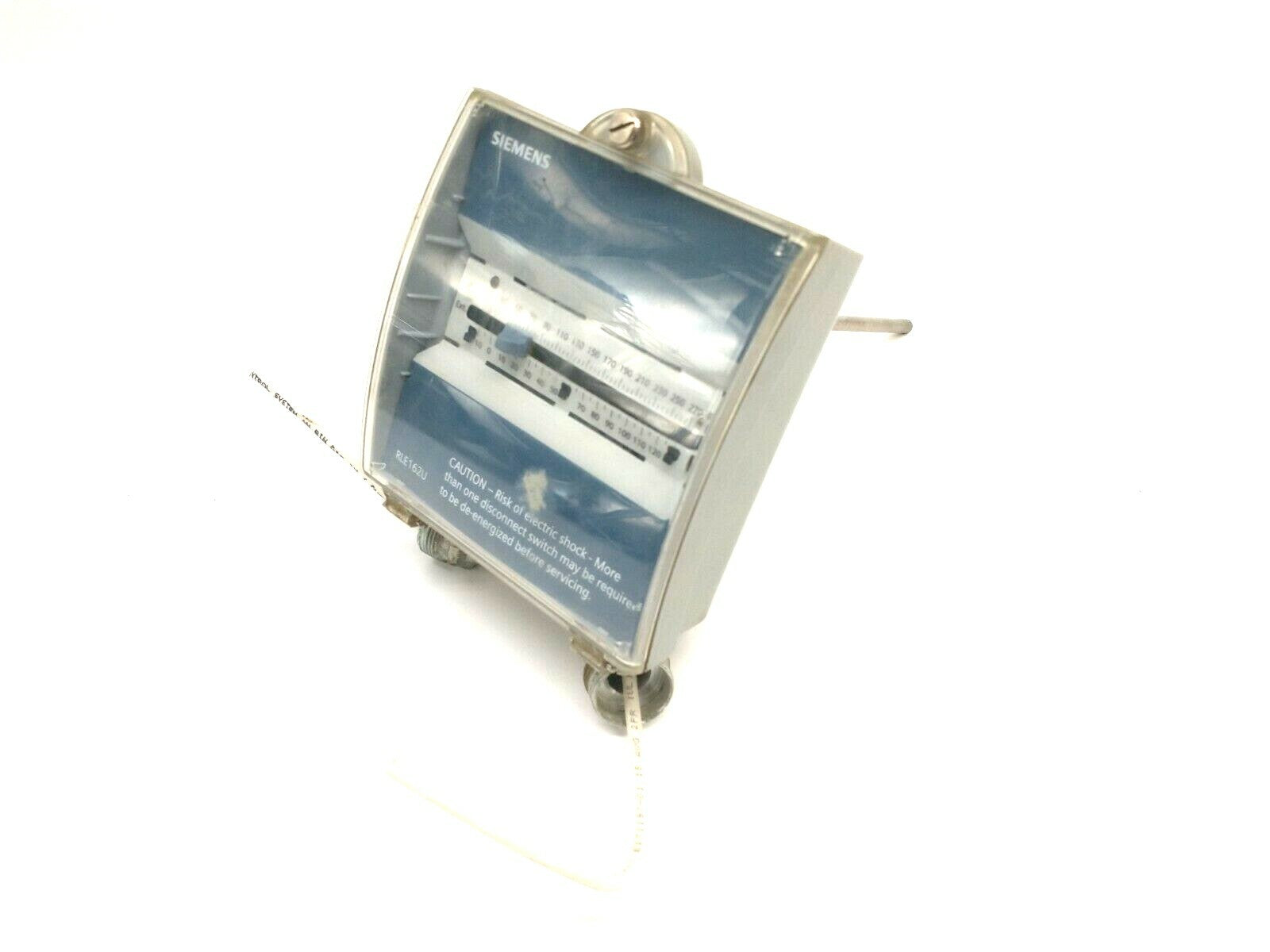Siemens RLE162U Immersion Temperature Controller 24VAC BROKEN FRONT COVER - Maverick Industrial Sales