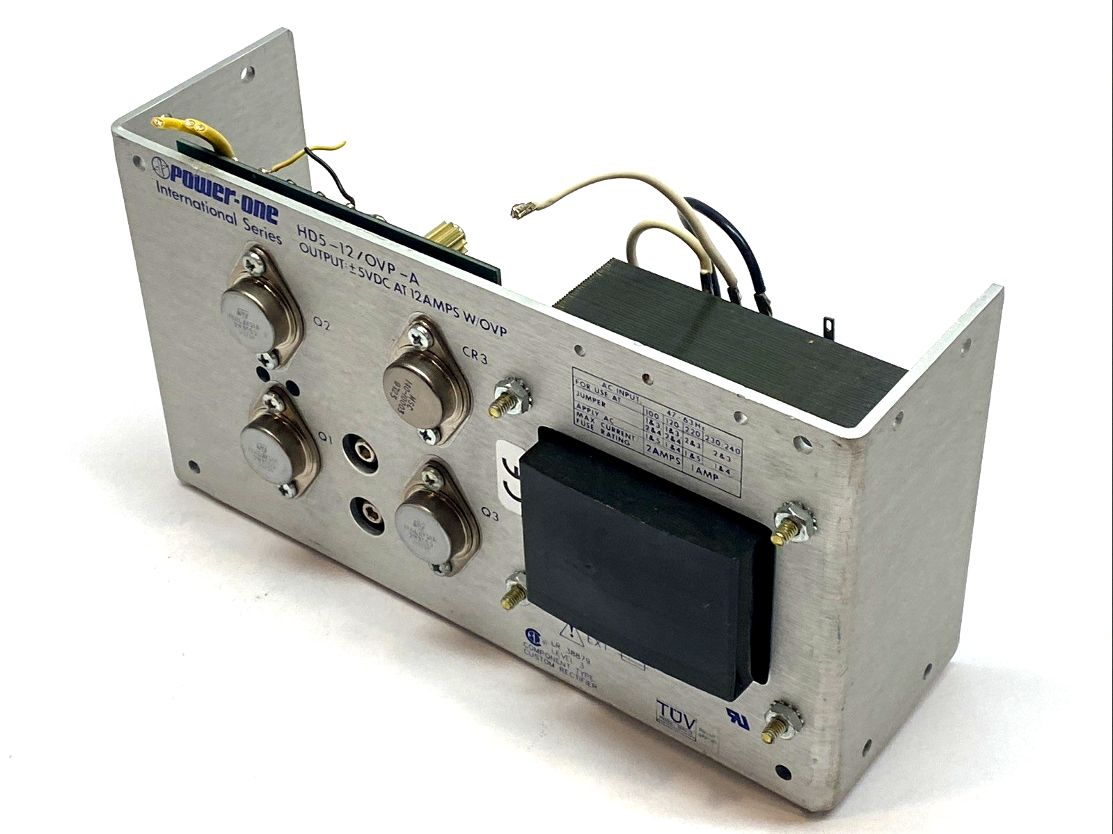 HD5-12/OVP-A | Power-One Linear Power Supply 5V 12A - Used - Maverick Industrial Sales