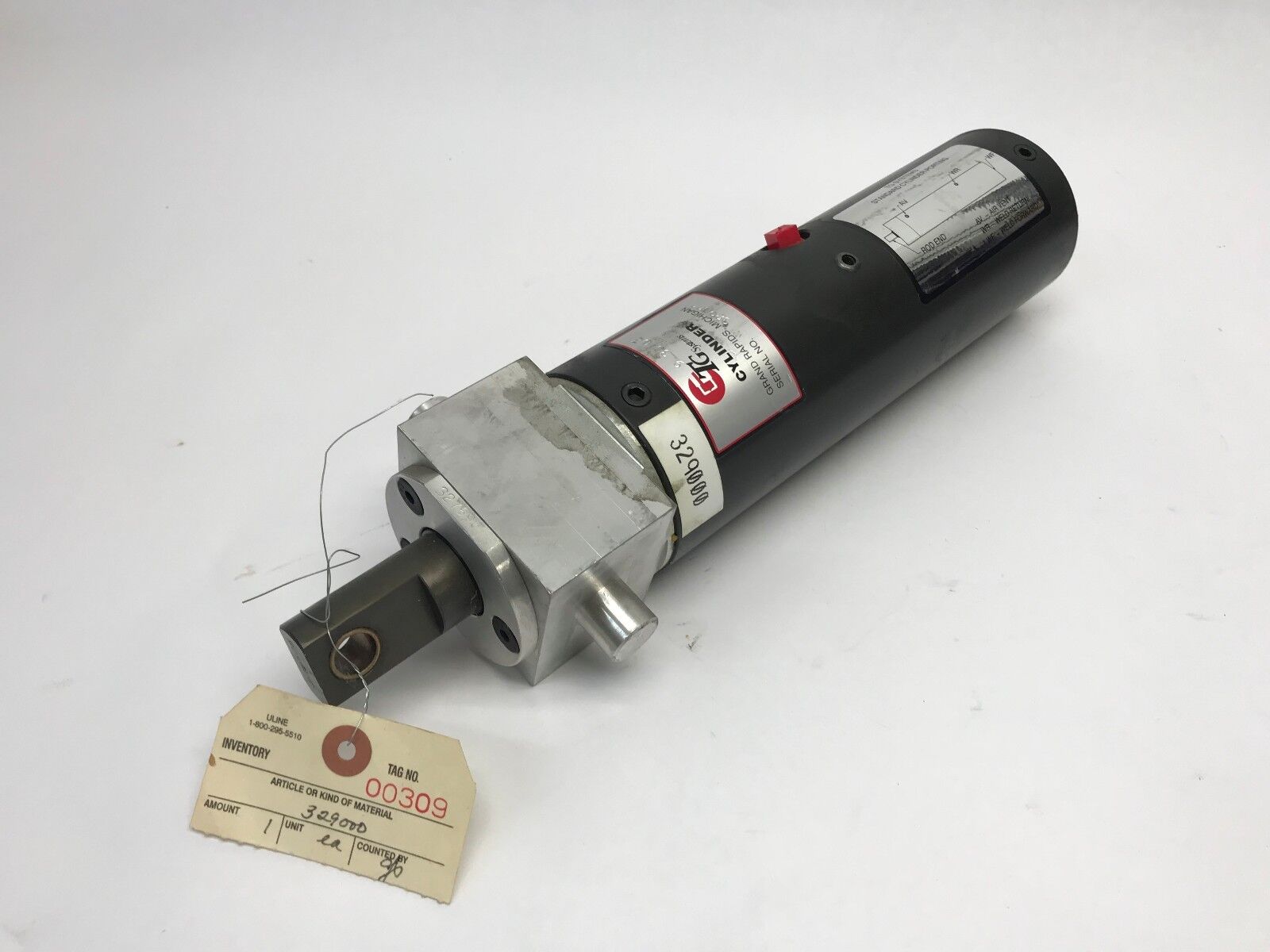 TG Systems 329000 Spot Welding Robot Pneumatic Cylinder - Used - Maverick Industrial Sales