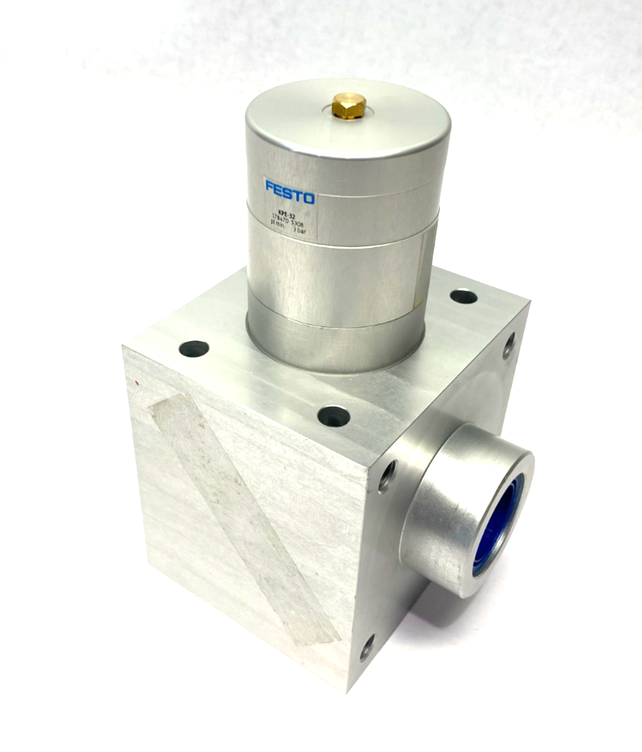 Festo KPE-32 Clamping Unit, Tilt-Wedge Mechanism, for 32mm Rod, 178470 - Maverick Industrial Sales