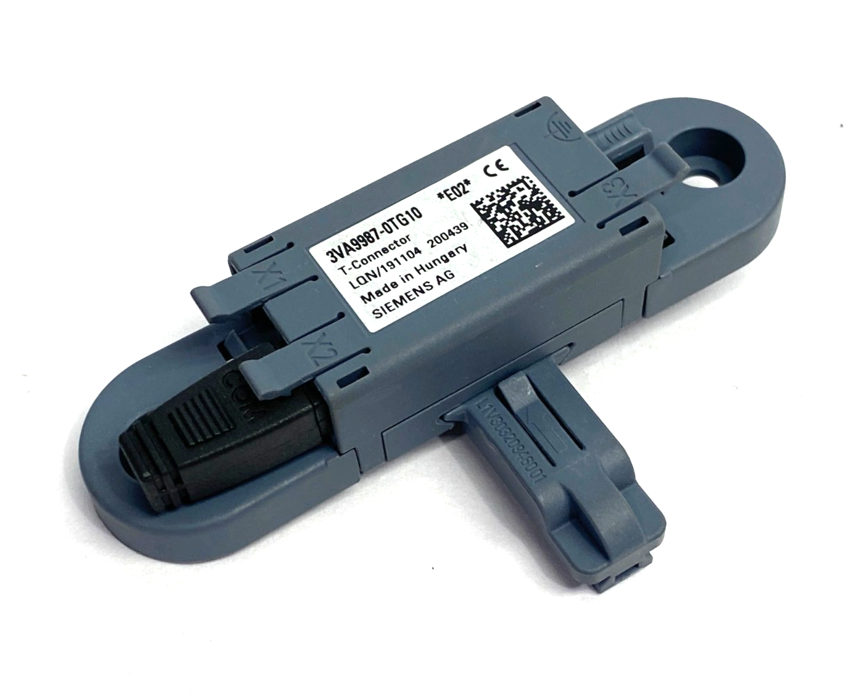 Siemens 3VA9987-0TG10 SENTRON T-Connector w/ 3VA-FS400 DIN Rail Connector - Maverick Industrial Sales