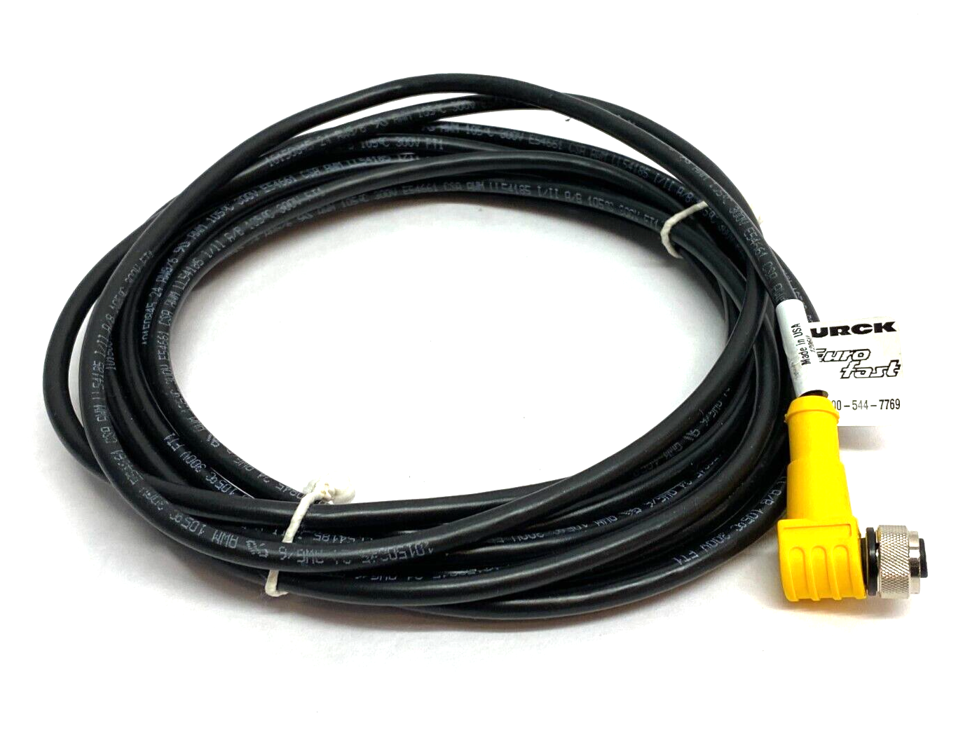 Turck WKC 8.6T-5 Eurofast Single Ended Cordset 8-Pin U5306-20 - New – Open box - Maverick Industrial Sales