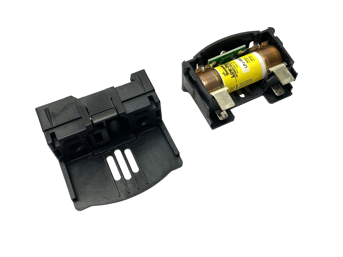Bussmann JTN60030 Fuse Block Class J 30A 600VAC w/ Low-Peak LPJ-15SP Fuse - Maverick Industrial Sales