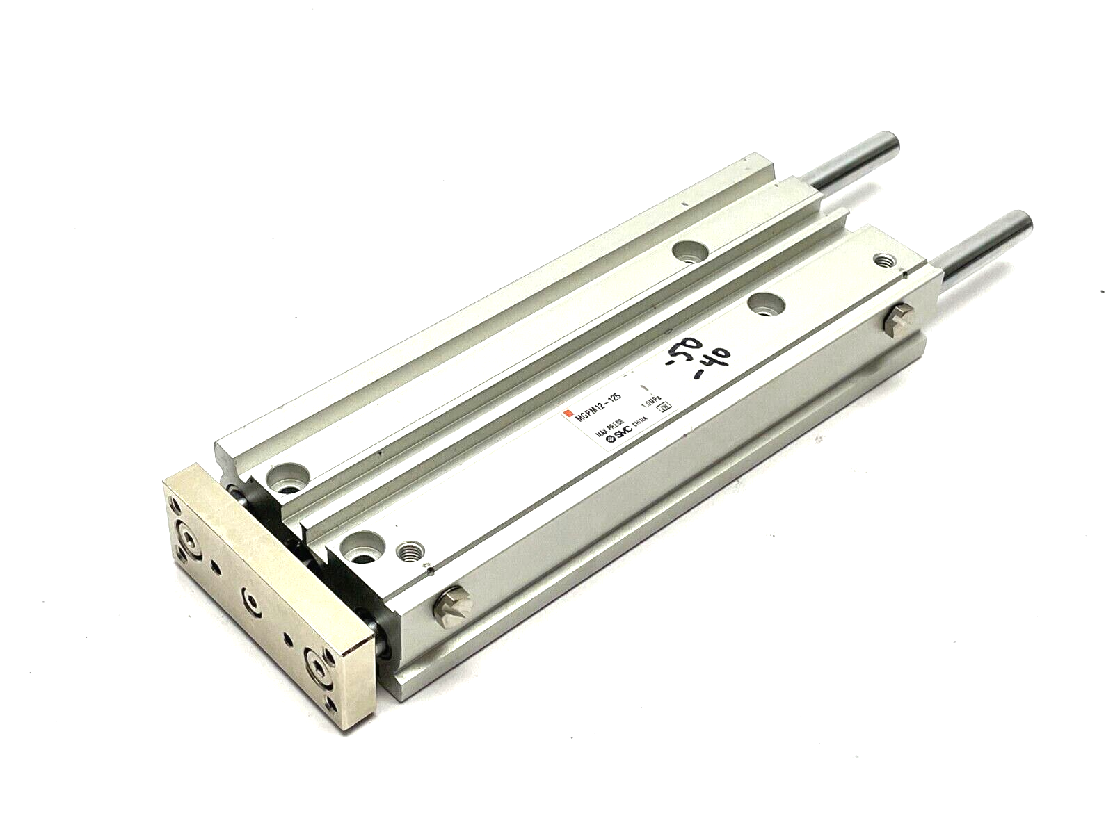 SMC MGPM12-125 Compact Guided Cylinder 125mm Stroke 12mm Bore - Maverick Industrial Sales