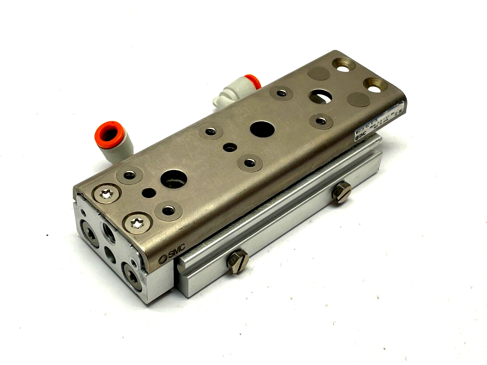 MXQ12A-40Z-X2128 | SMC Guided Cylinder Slide Table - Used - Maverick Industrial Sales