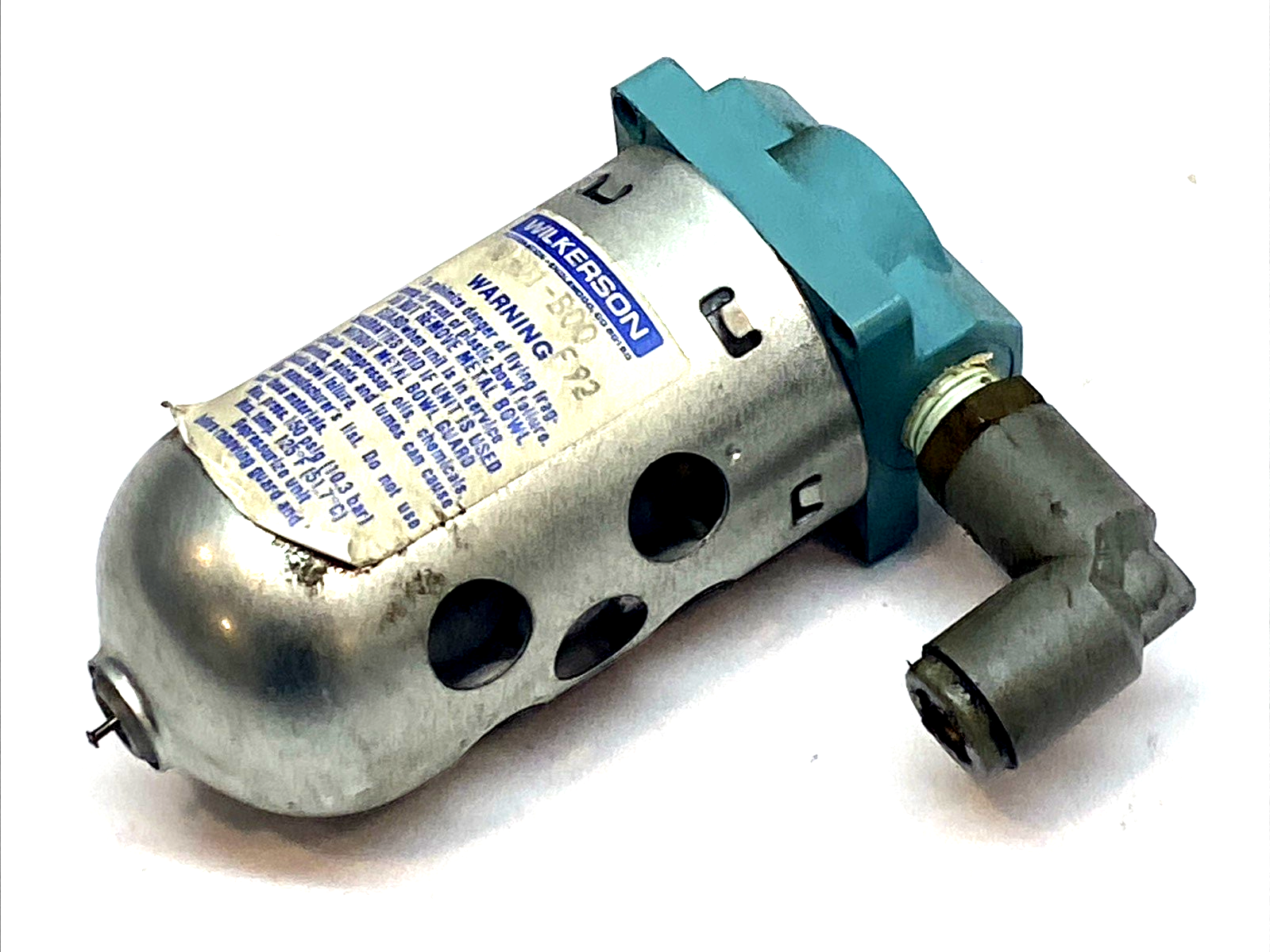 Wilkerson F00-01-B00 Mini 1/8" NPT Air Line Filter 5 Micron 150 PSI - Maverick Industrial Sales