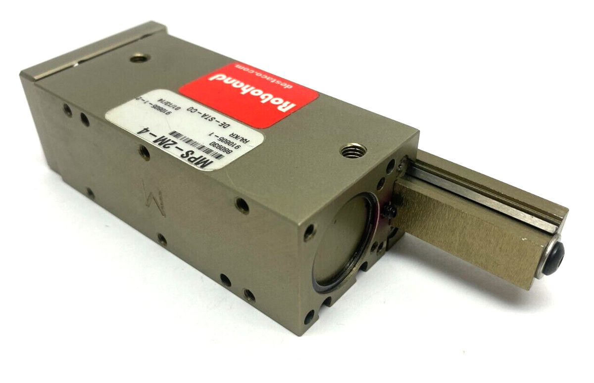 MPS-2M-4 | Destaco Robohand Miniature Dual-V Roller Bearing Slide Magnetic Piston - New Other - Maverick Industrial Sales