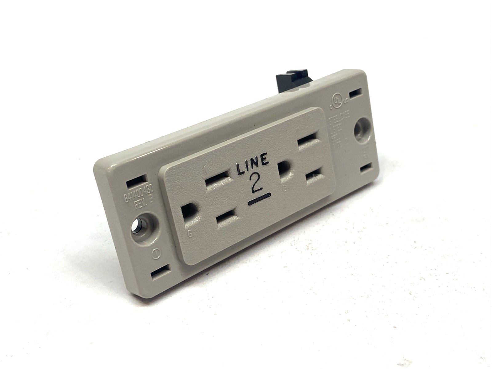 Steelcase 986832DA15S Line-2 Duplex Receptacle 120V 15A - Maverick Industrial Sales