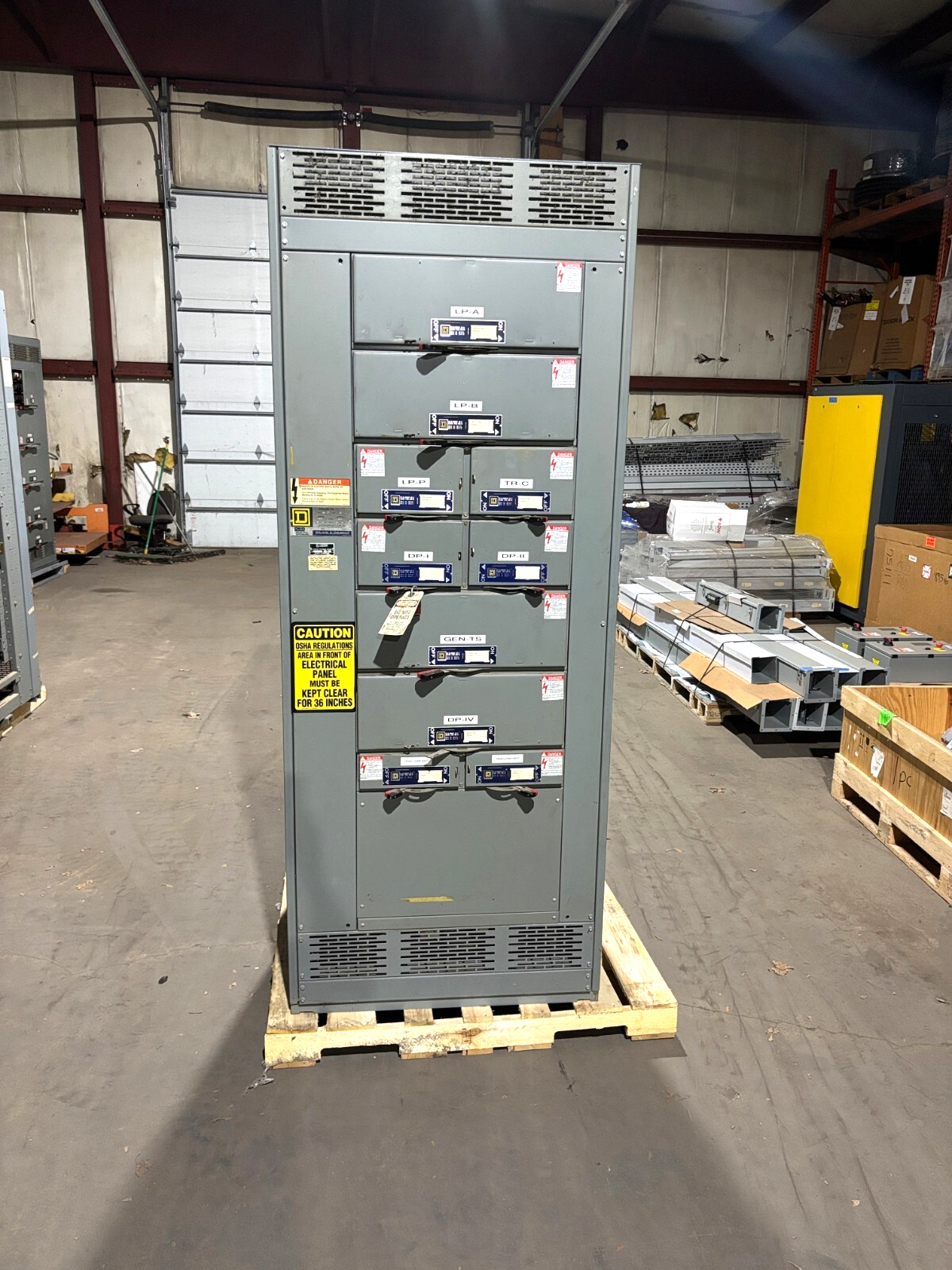 Square D QED 2 Power Style Switchboard 3000A, (3) QMB364W (4) QMB363TW, QMB361TW - Maverick Industrial Sales