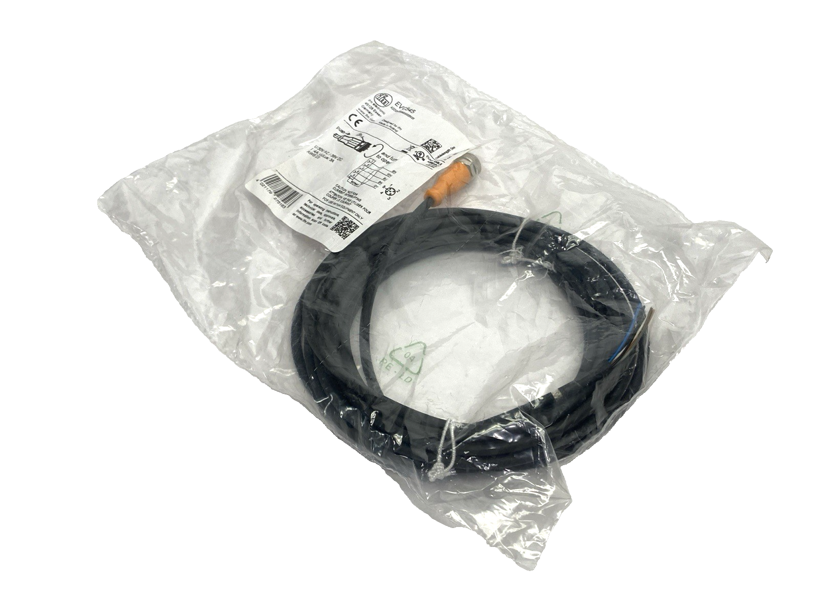 AD0GH050MSS0005K05, EVC545 | ifm AD0GH050MSS0005K05 Single-Ended Cordset M12 Female Connector 5-Pin 5m EVC545- New - Maverick Industrial Sales