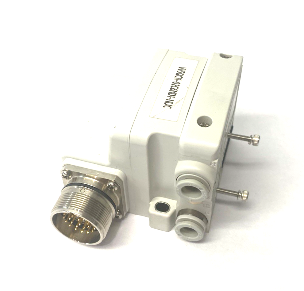 SMC VV5DQC11-026MD1-NUC Base Mounted Plug-In Manifold 28-Pin MISSING END TERM. - Maverick Industrial Sales