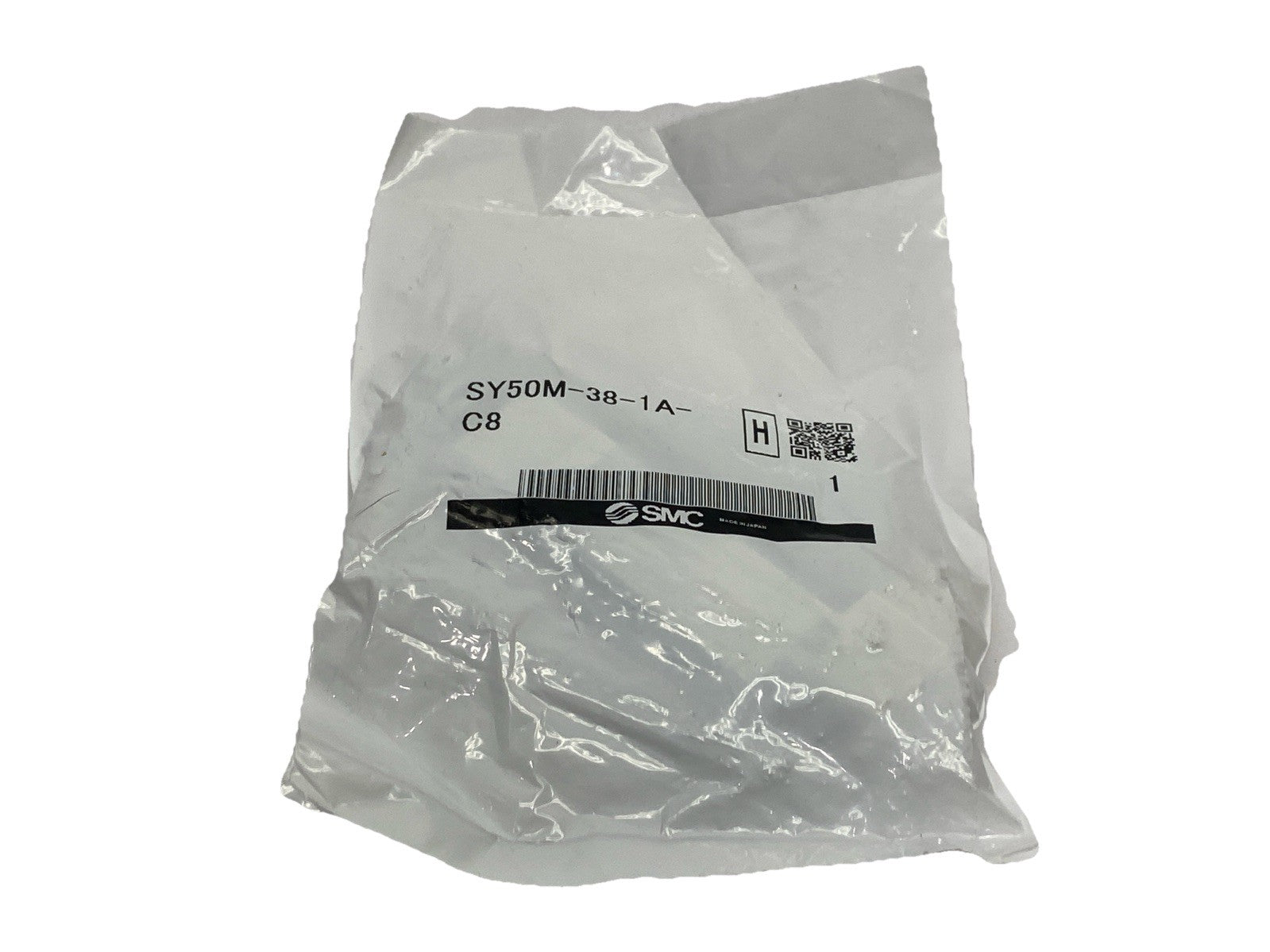 SMC SY50M-38-1A-C8 Pneumatic Supply Spacer Assembly 8mm One Touch - Maverick Industrial Sales