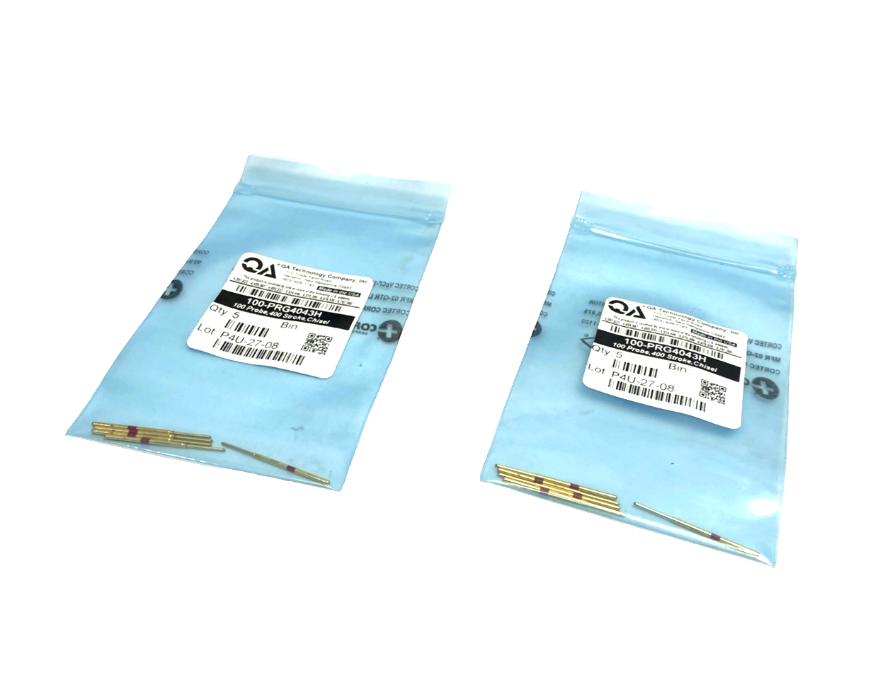QA Technology 100-PRG4043H Probe .100 Center .400 Stroke, Chisel LOT OF 10 - Maverick Industrial Sales