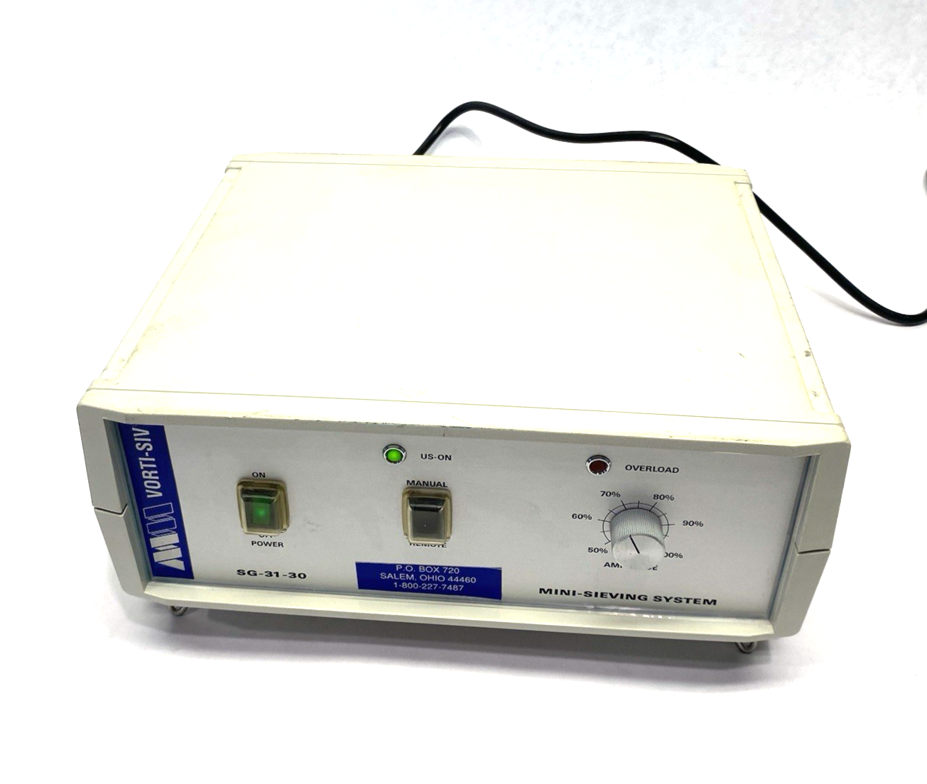 SG-31-30 | Vorti-Siv Ultrasonic Mini-Sieving System Controller - Used - Maverick Industrial Sales
