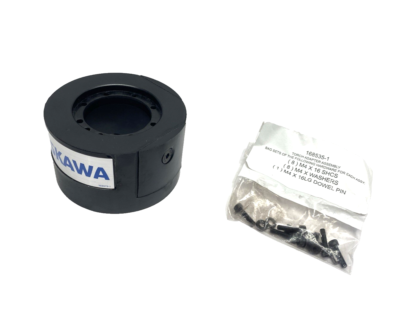Yaskawa 168535-2 Abicor Binzel Motoman Torch Adapter Assy, MA1440,MA2010, MA3120 - Maverick Industrial Sales