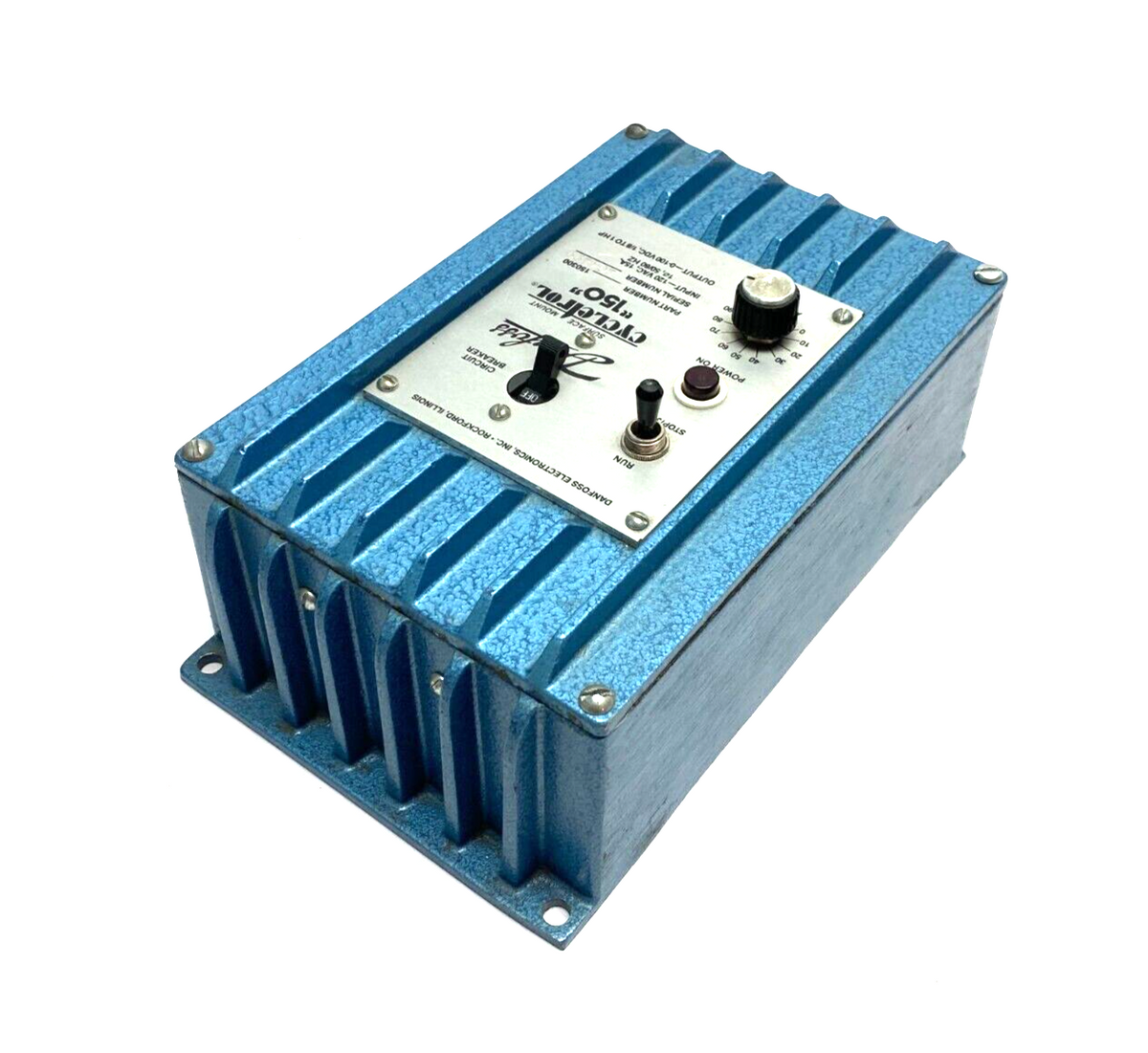 150300 | Danfoss Cycletrol "150" Surface Mount Motor Speed Controller BROKEN MOUNT - Used - Maverick Industrial Sales