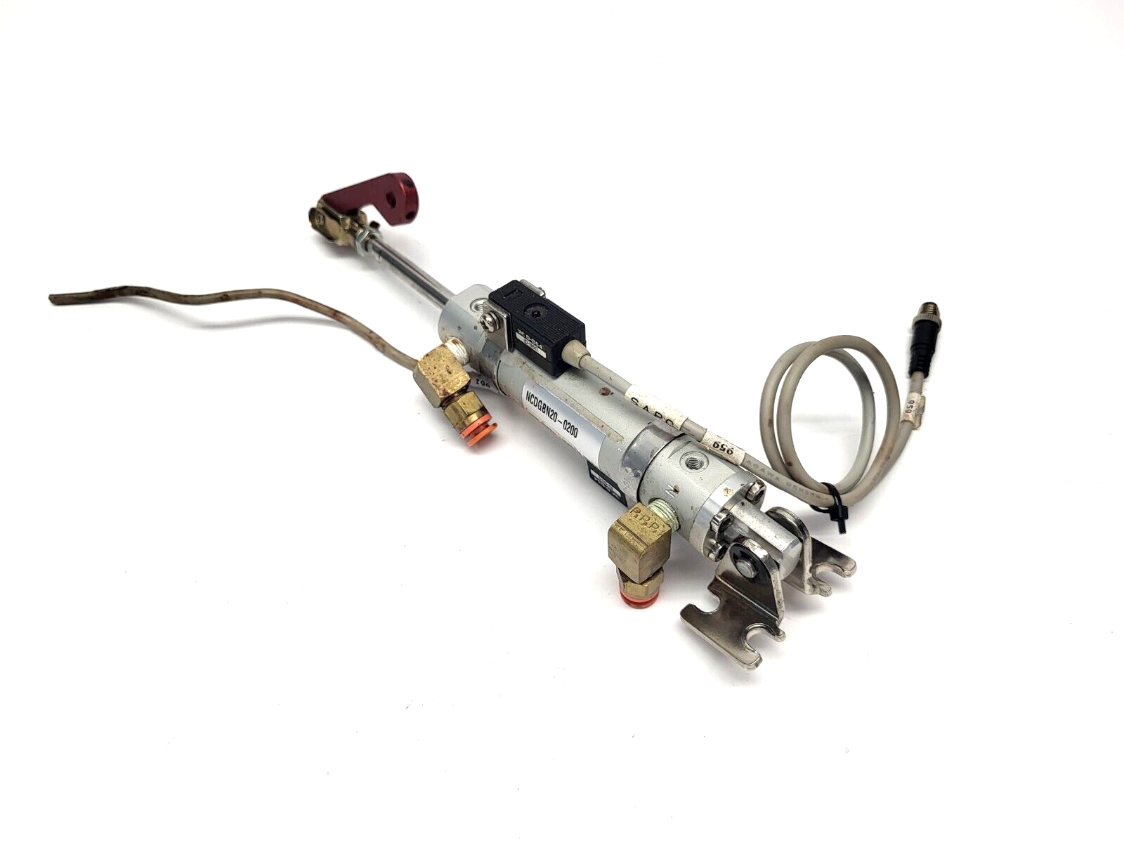 NCDGBN20-0200 | SMC Pneumatic Cylinder - Used - Maverick Industrial Sales