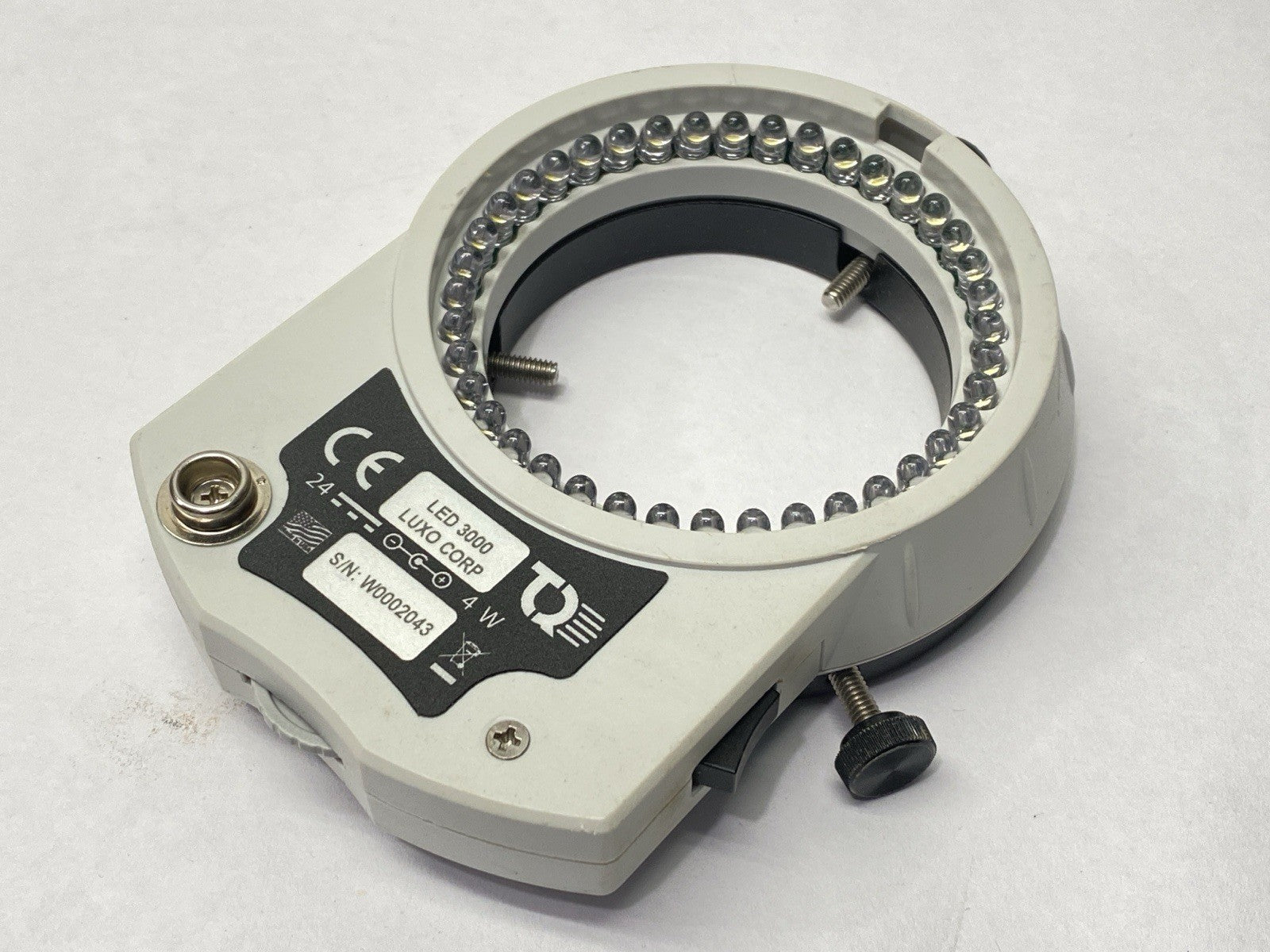 Luxo LED3000 Microscope LED Ring Light NO POWER SUPPLY - Maverick Industrial Sales