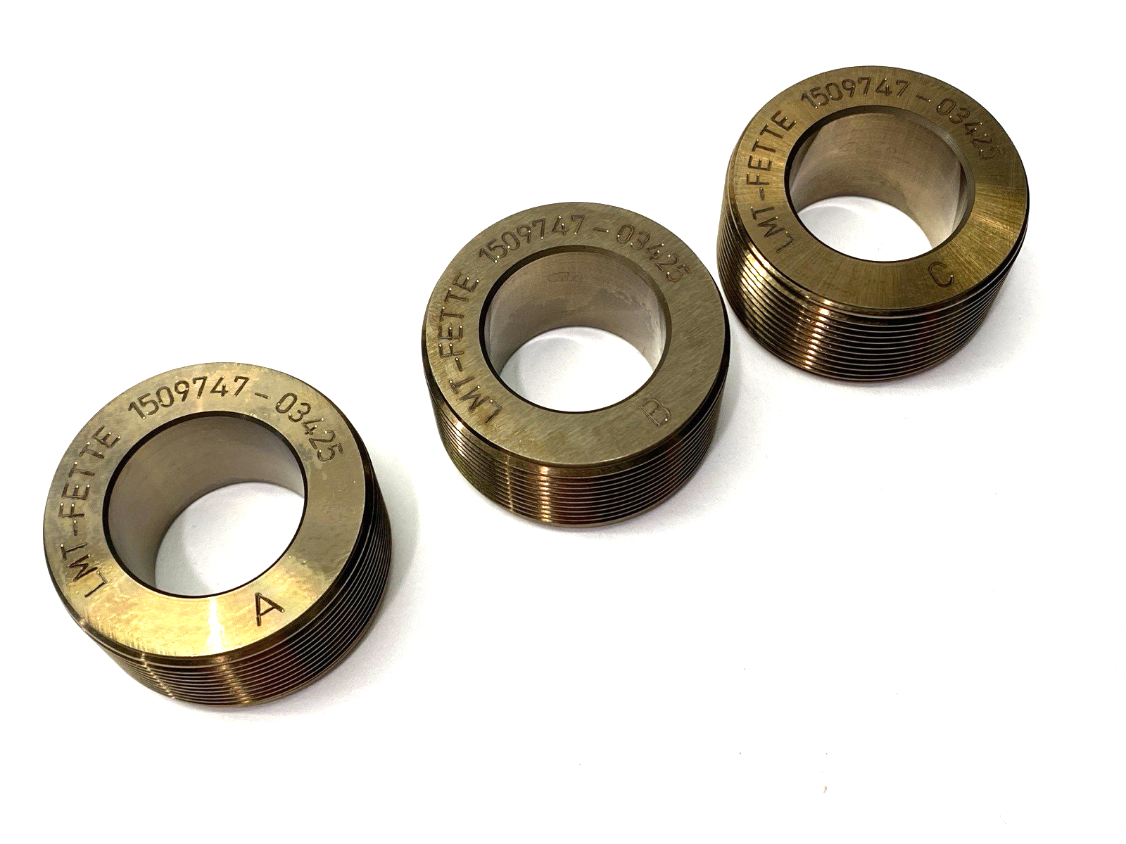 1509747 | LMT Fette Thread Rollers M10-M12X1,5 2/56 1K LOT OF 3 - New – Open box - Maverick Industrial Sales