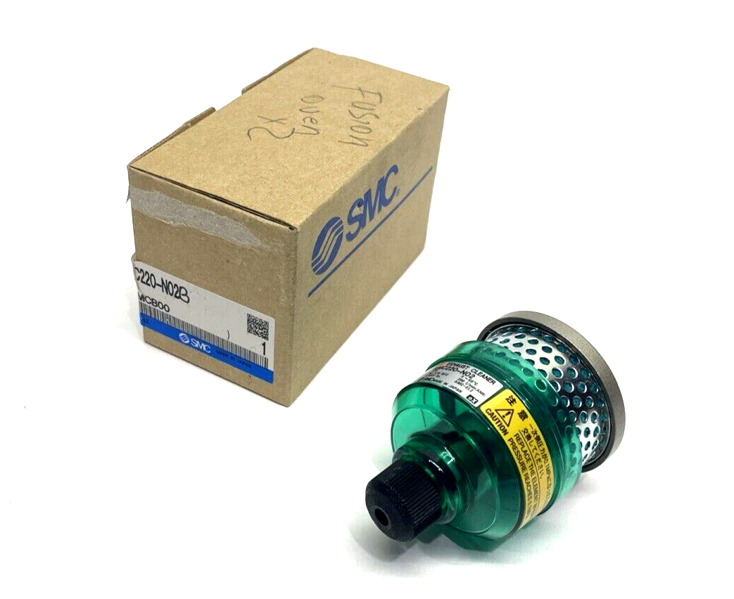 SMC AMC220-N02 Exhaust Cleaner 1/4" NPT - New Other - Maverick Industrial Sales