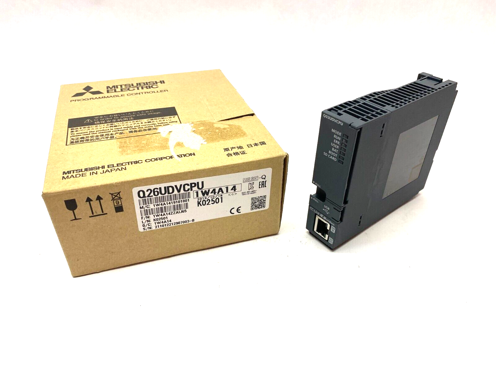 Mitsubishi Q03UDVCPU MELSEC-Q Universal Programmable Logic Controller CPU Unit - New – Open box - Maverick Industrial Sales