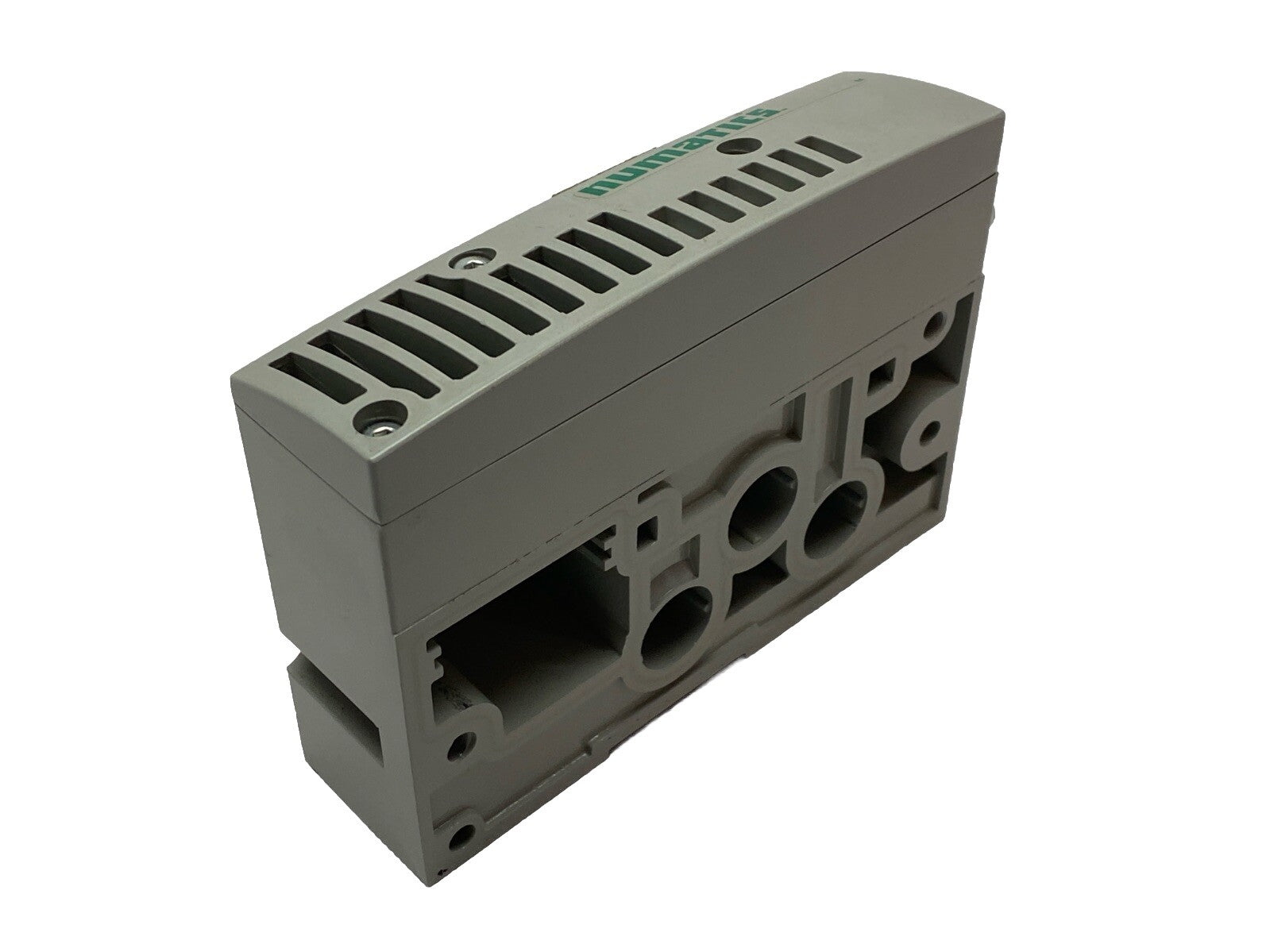 Numatics 8503AK428327007 Muffler End Plate 503 Series 3/8" NPT - Used - Maverick Industrial Sales