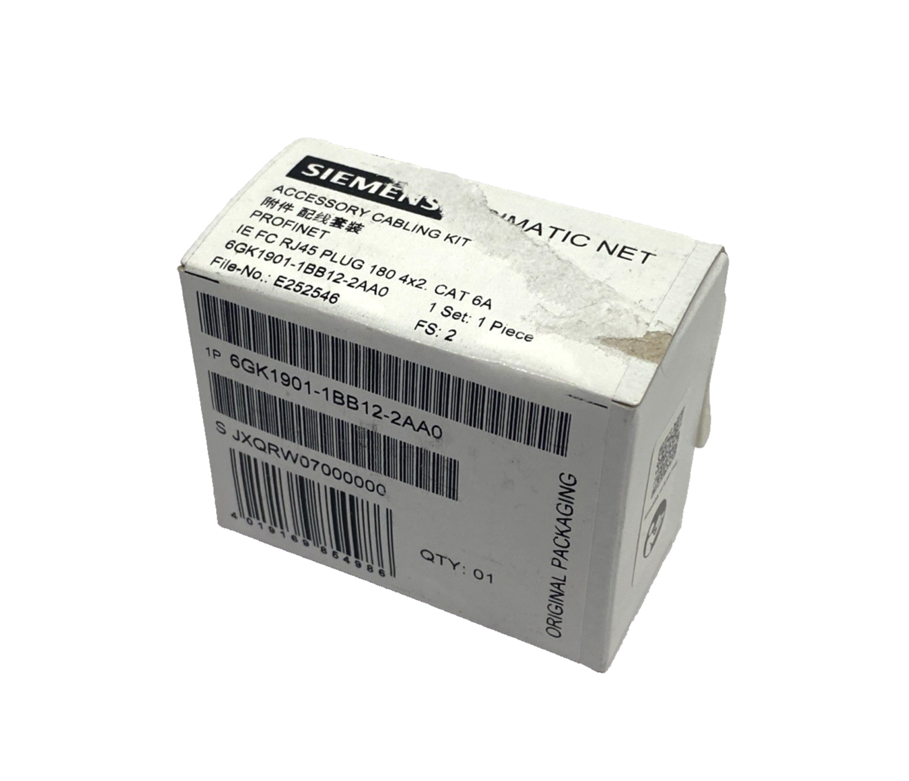 Siemens 6GK1901-1BB12-2AA0 Industrial Ethernet FastConnect RJ45 Plug 4x2 CAT6A - Maverick Industrial Sales