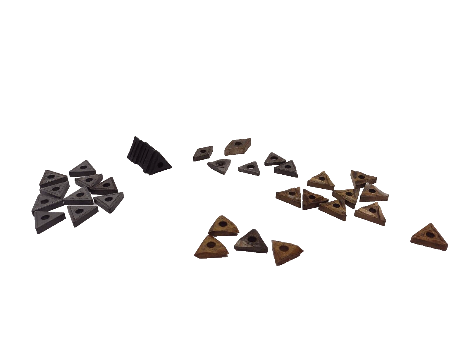 Various Tooling Inserts, Some New, Some Used, LOT OF 37 - Maverick Industrial Sales