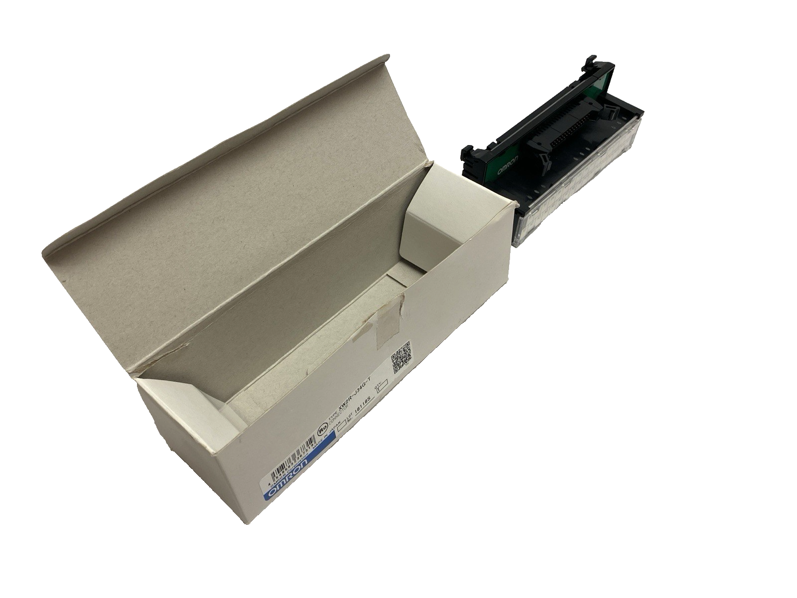 Omron XW2R-J34G-T Terminal Block Interface Module Connector 34-Pos - New – Open box - Maverick Industrial Sales