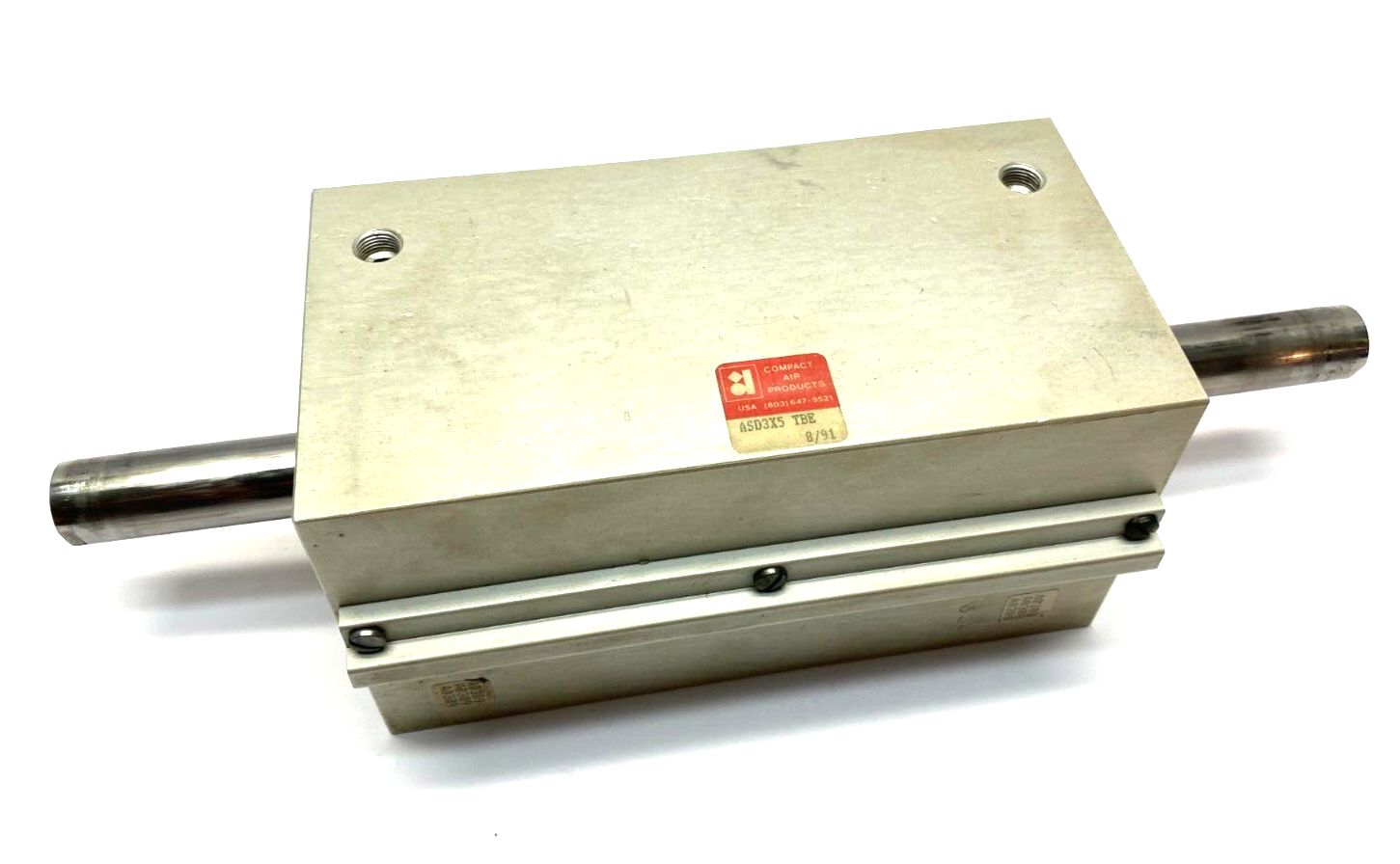 Compact Air Products ASD3X5 TBE Heavy Duty Cylinder 3" Bore 5" Stroke - Used - Maverick Industrial Sales