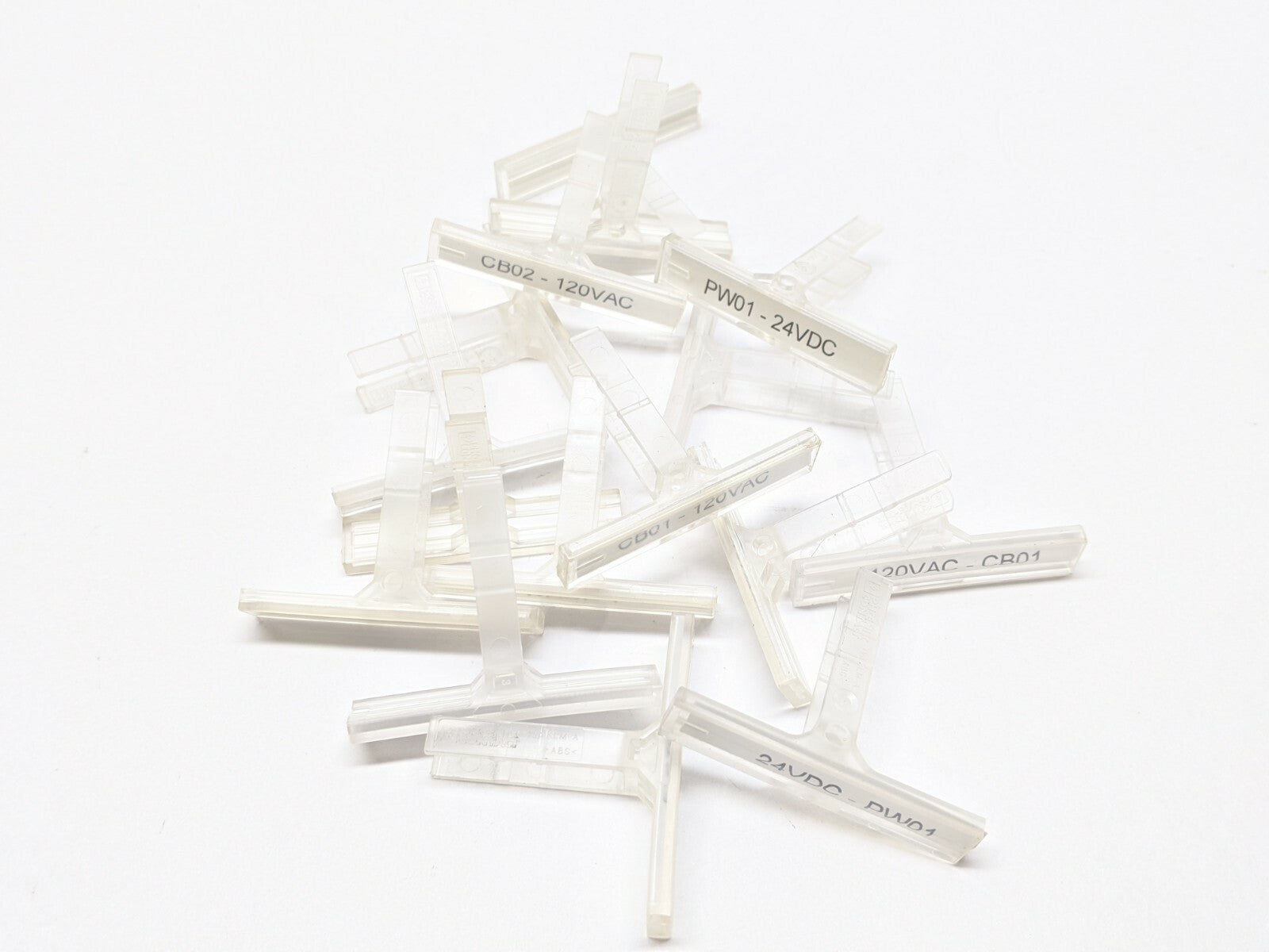 Phoenix Contact Typ KLM-A Terminal Strip Markers LOT OF 16 - Used - Maverick Industrial Sales