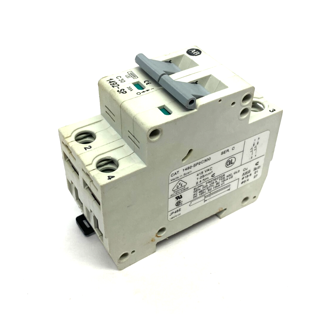 Allen Bradley 1492-SP2C300 Ser. C Circuit Breaker 2-Pole 30A - Maverick Industrial Sales